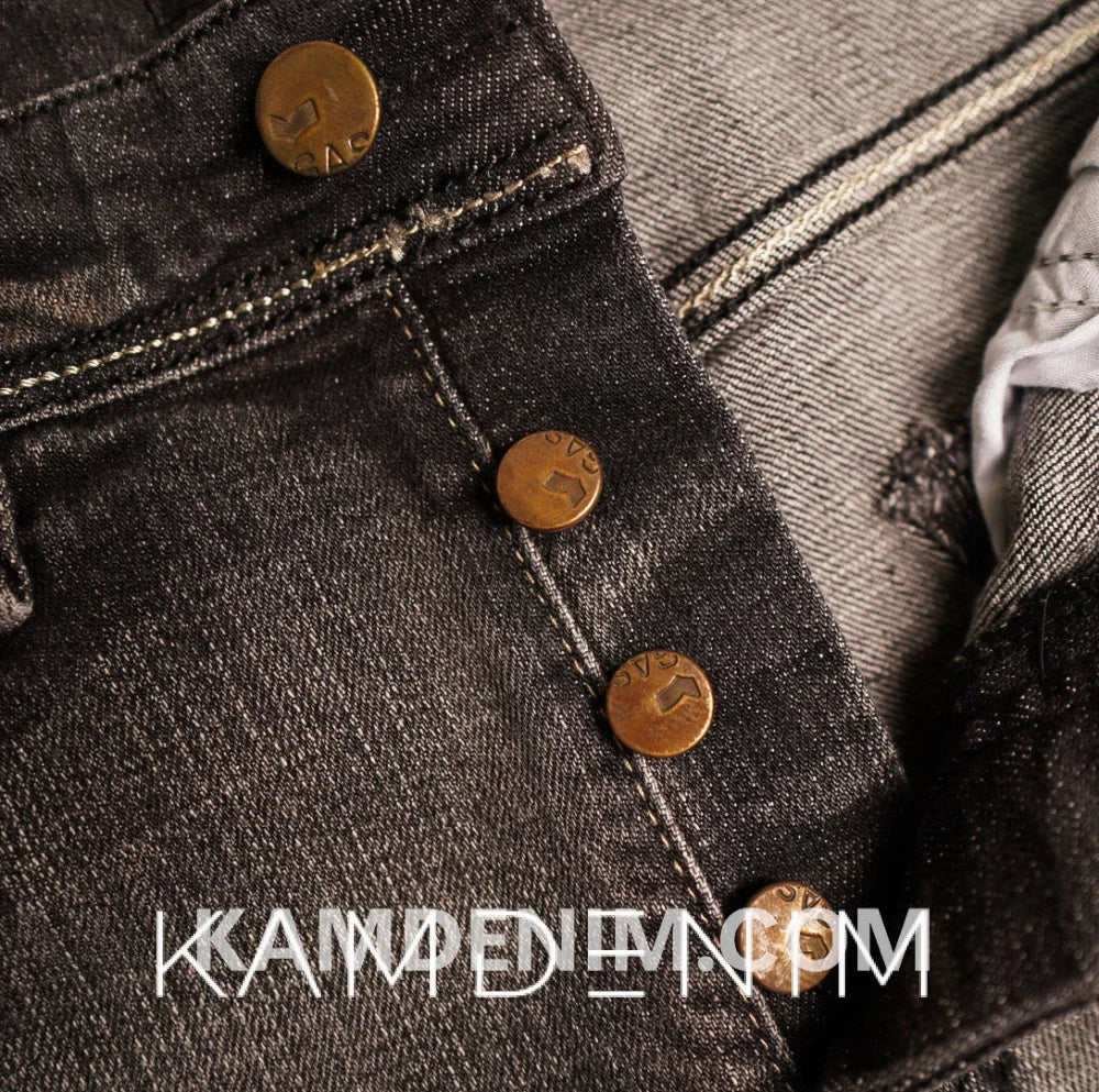 Jeans Gas Gris Delaver 4105 Coupe Normale