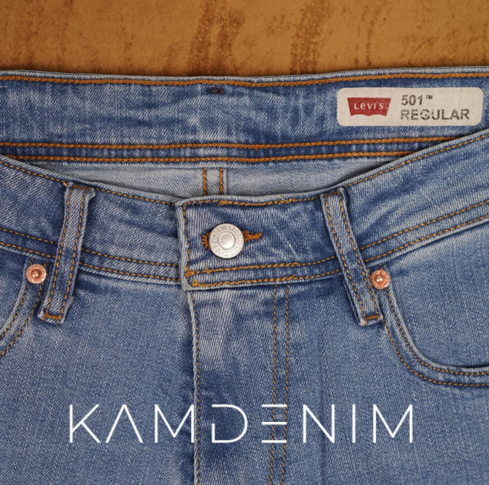 Jeans Lvs Bleu Ciel Dlv 4047 Coupe Normale