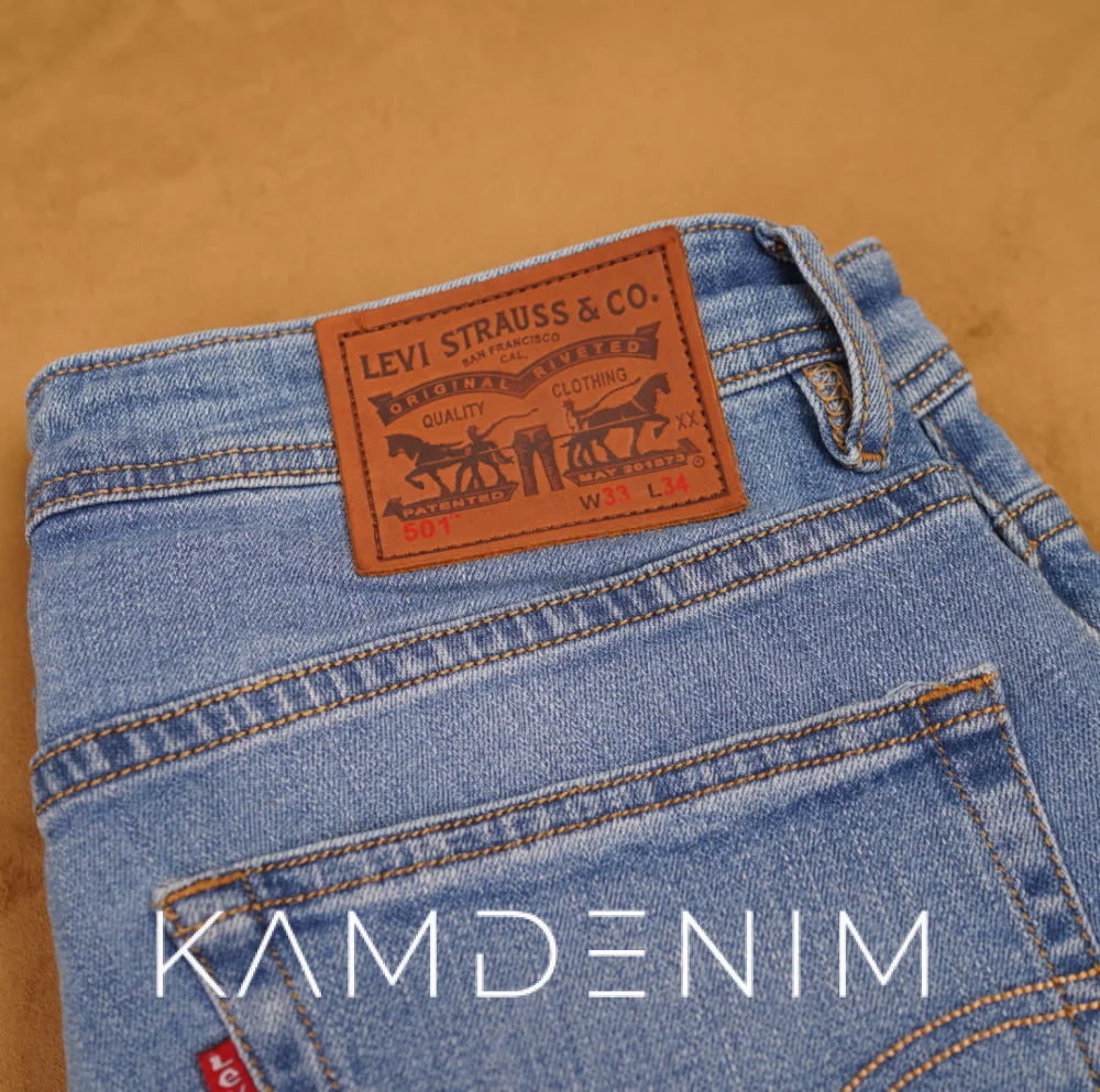 Jeans Lvs Bleu Ciel Dlv 4047 Coupe Normale