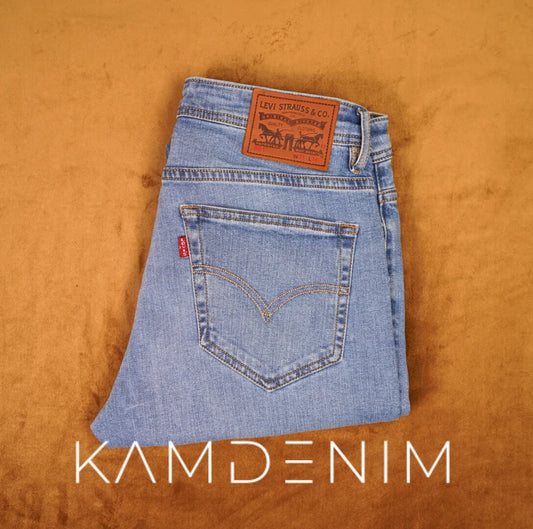 Jeans Lvs Bleu Ciel Dlv 4047 Coupe Normale