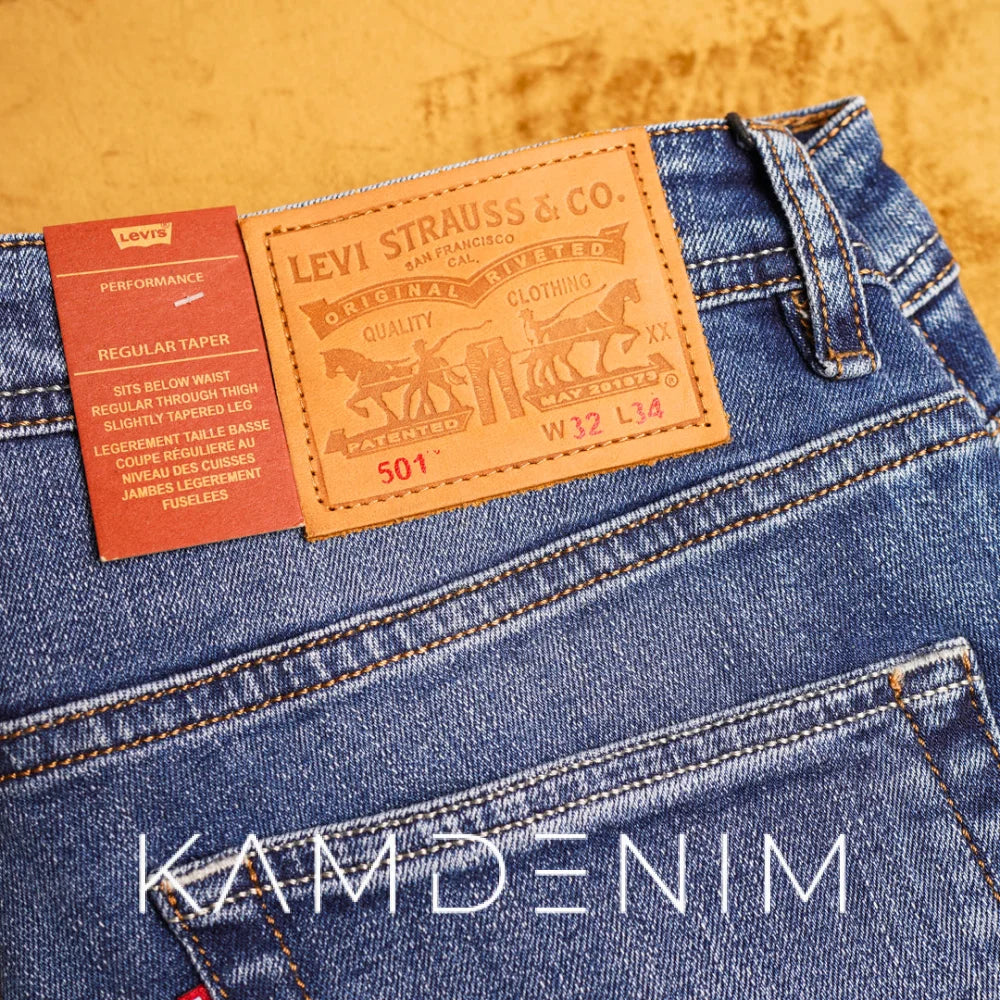 Jeans LVS Bleu Délaver 4190 Coupe Normale