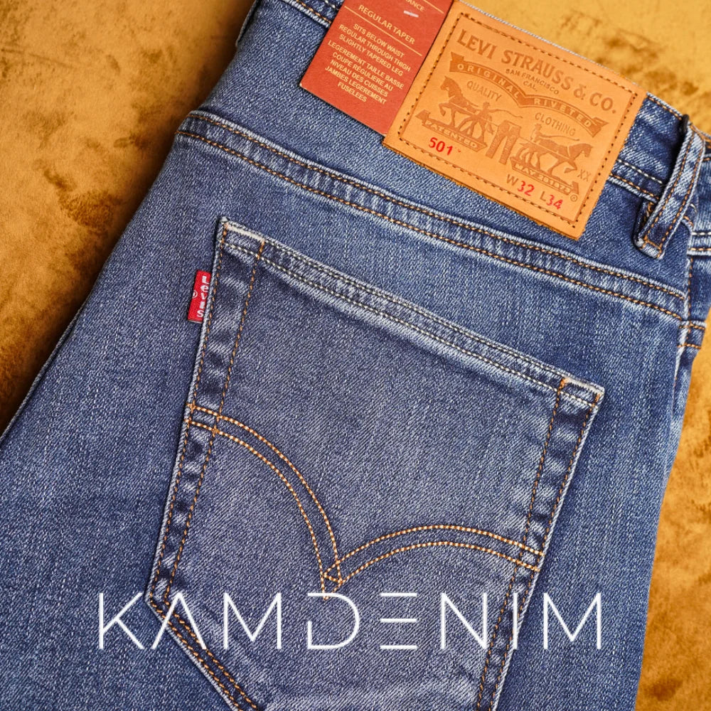 Jeans LVS Bleu Délaver 4190 Coupe Normale