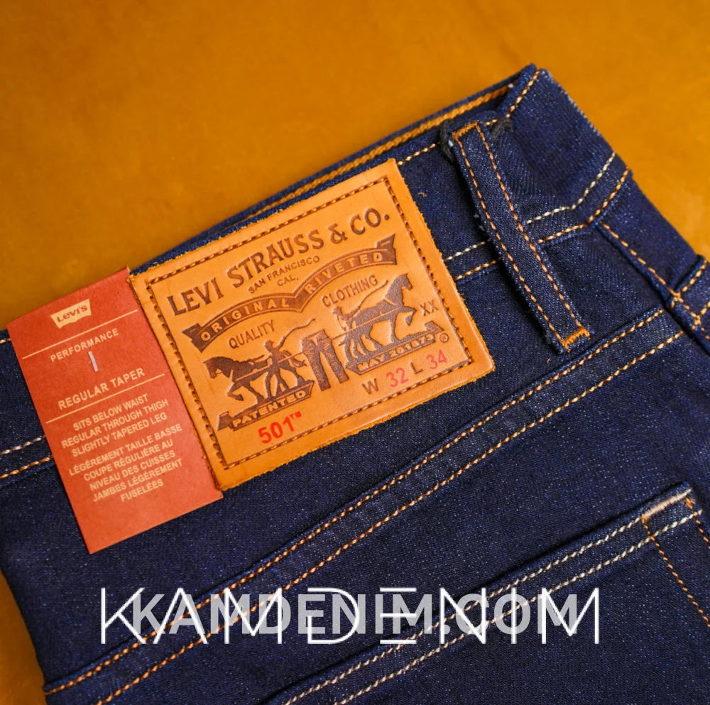 Jeans LVS Bleu Marine FL B 4147 Coupe Normale