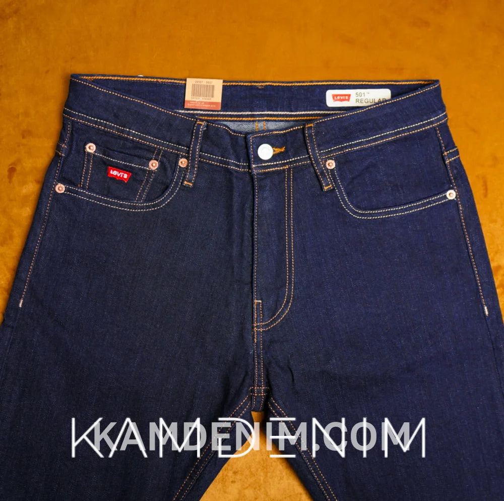 Jeans LVS Bleu Marine FL B 4147 Coupe Normale