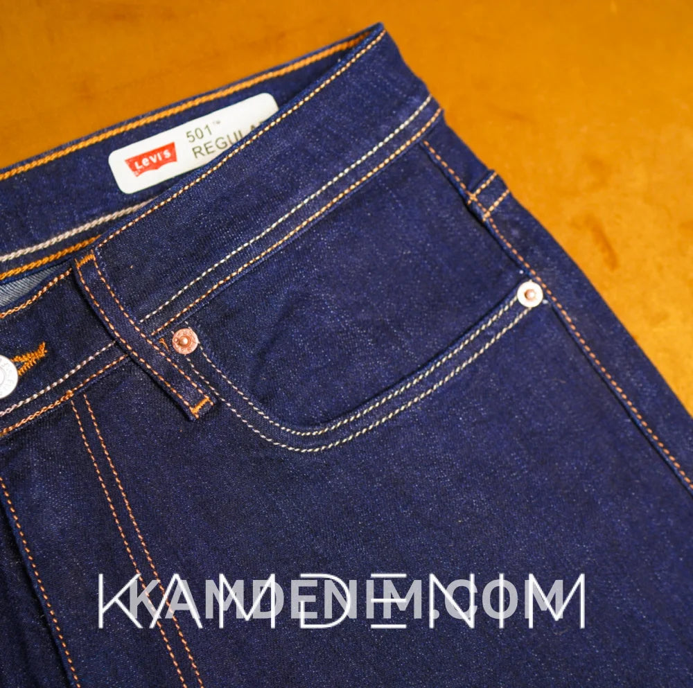 Jeans LVS Bleu Marine FL B 4147 Coupe Normale