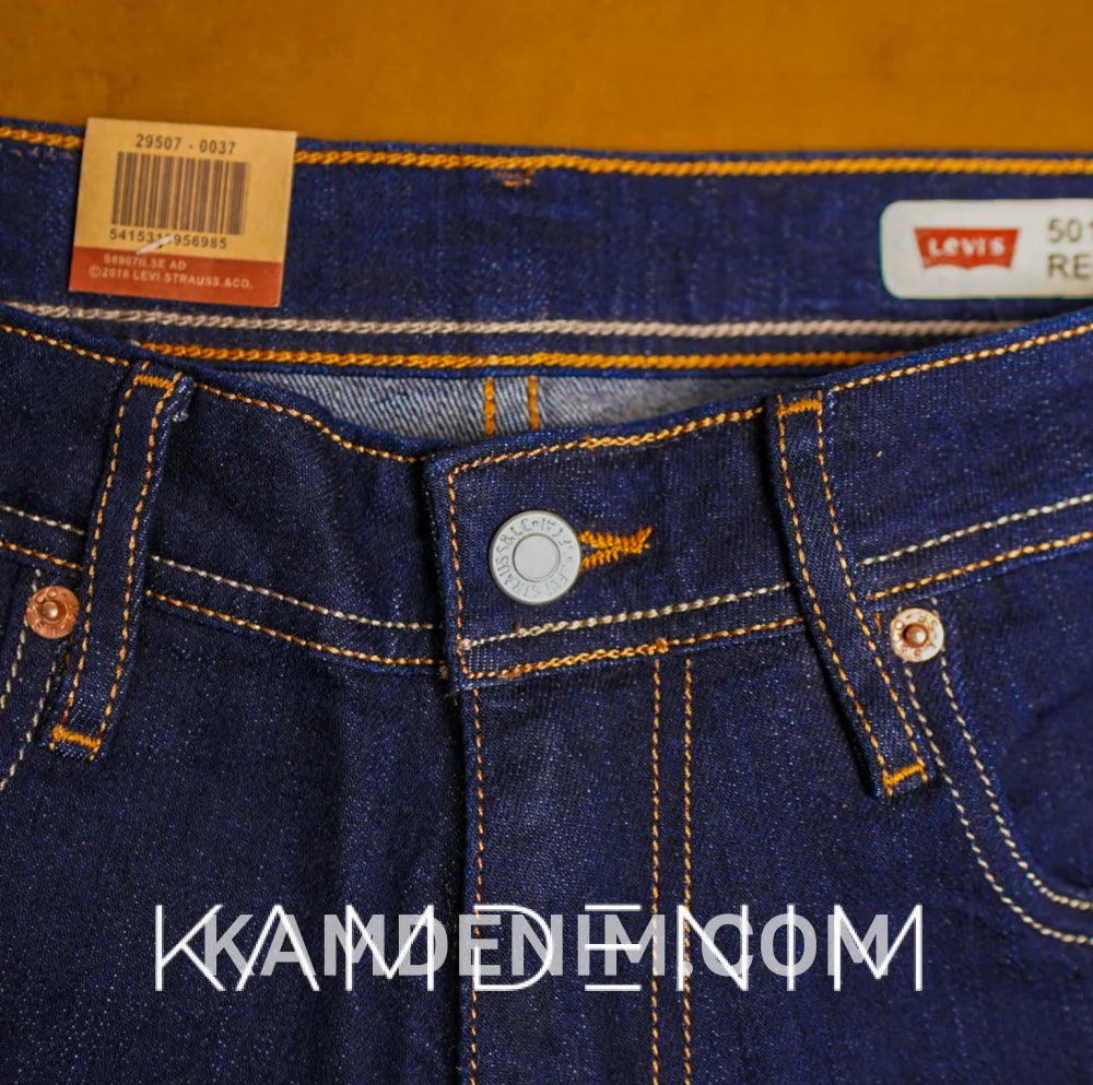 Jeans LVS Bleu Marine FL B 4147 Coupe Normale