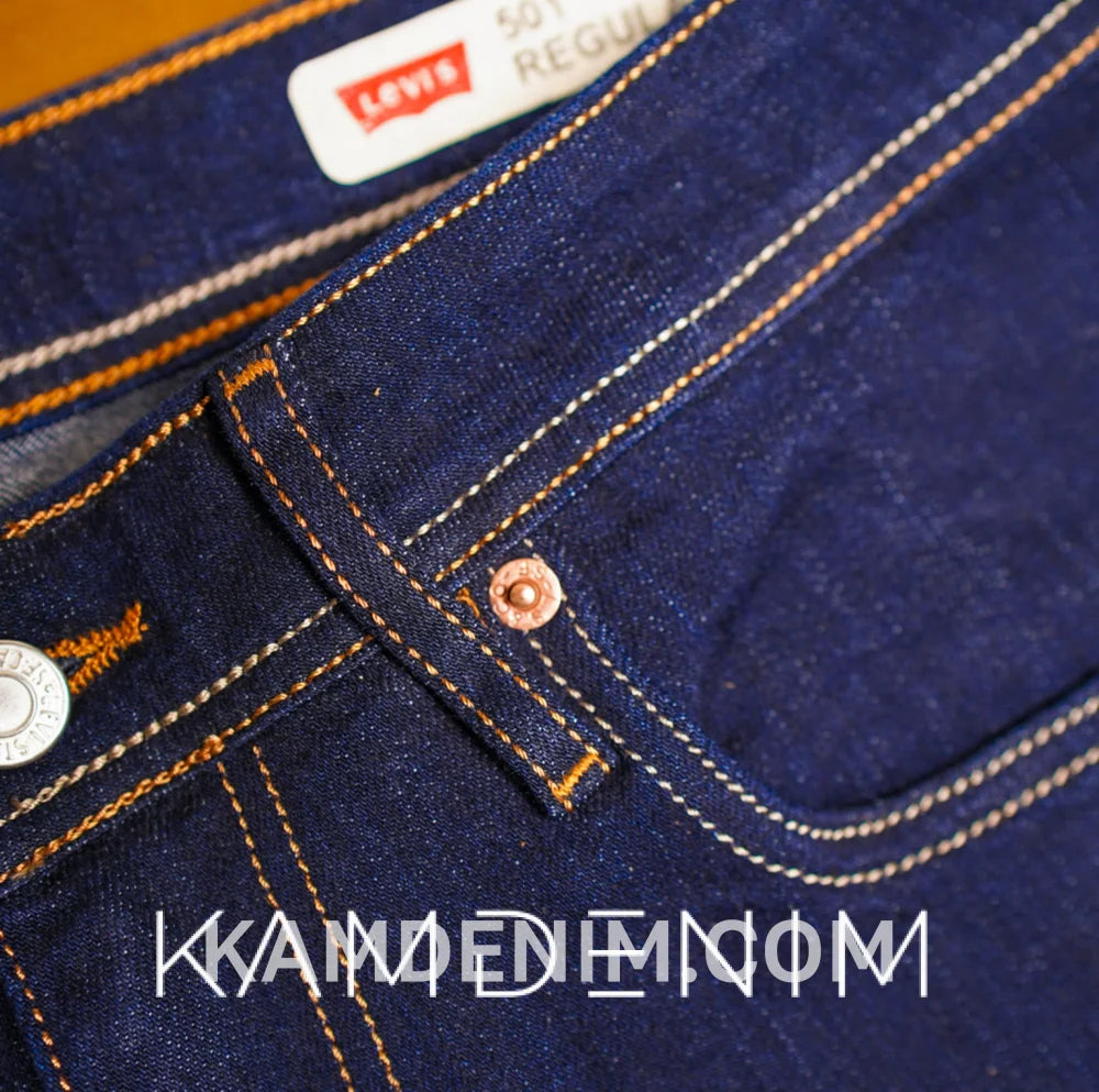 Jeans LVS Bleu Marine FL B 4147 Coupe Normale