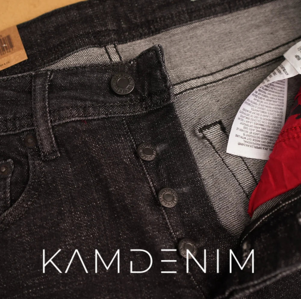 Jeans Lvs Noir Sabler 4005 Coupe Normale