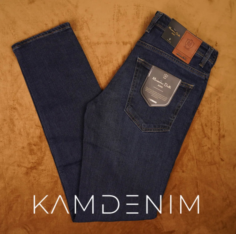 Jeans Msm Bleu Marine 4041 Coupe Normale