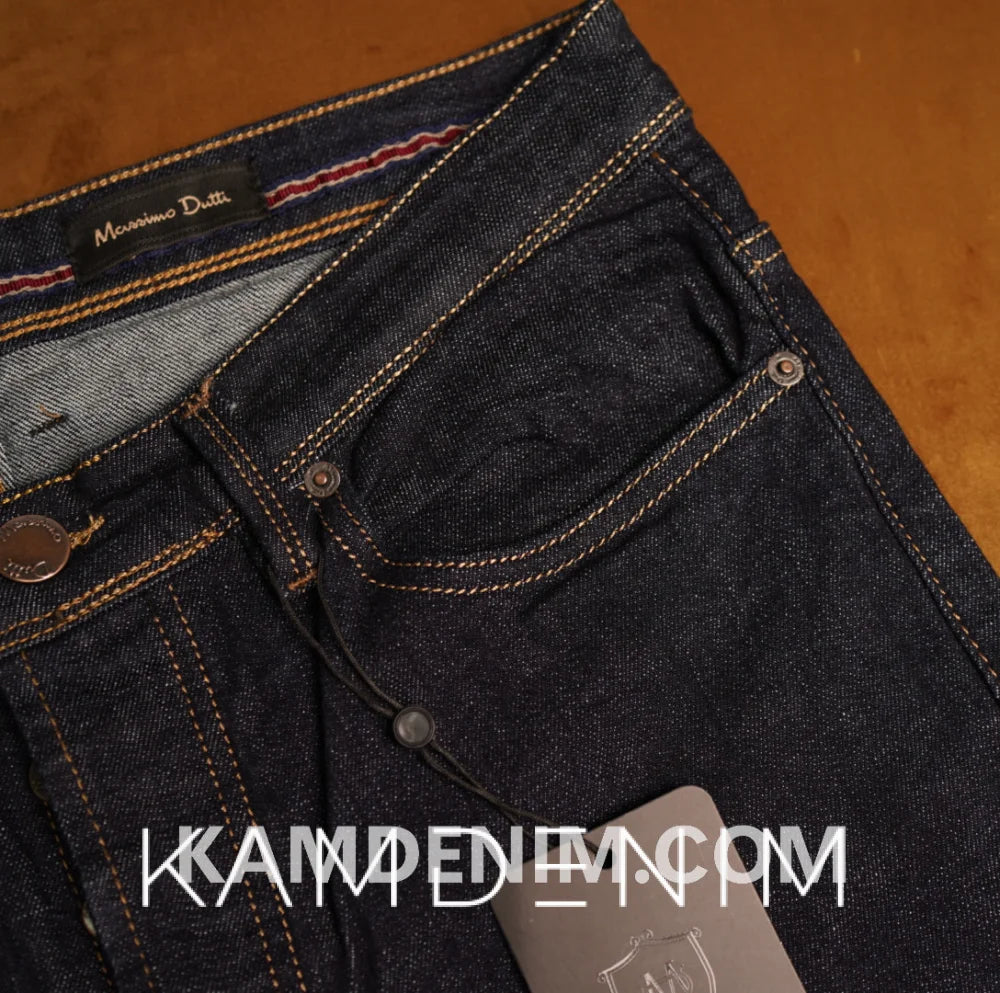 Jeans Msm Bleu Petrol Sabler 4102 Coupe Normale