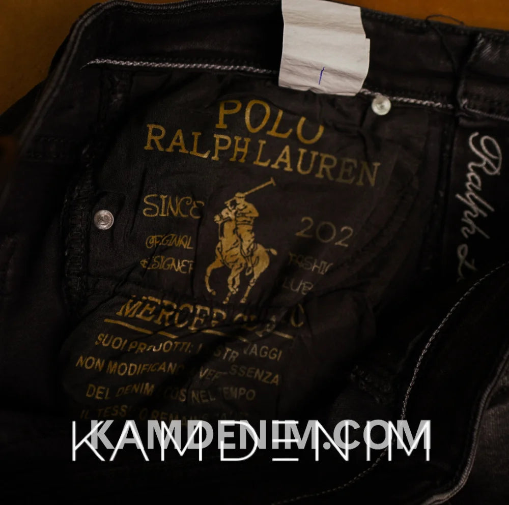 Jeans Rl Gris Noir 4098 Coupe Normale