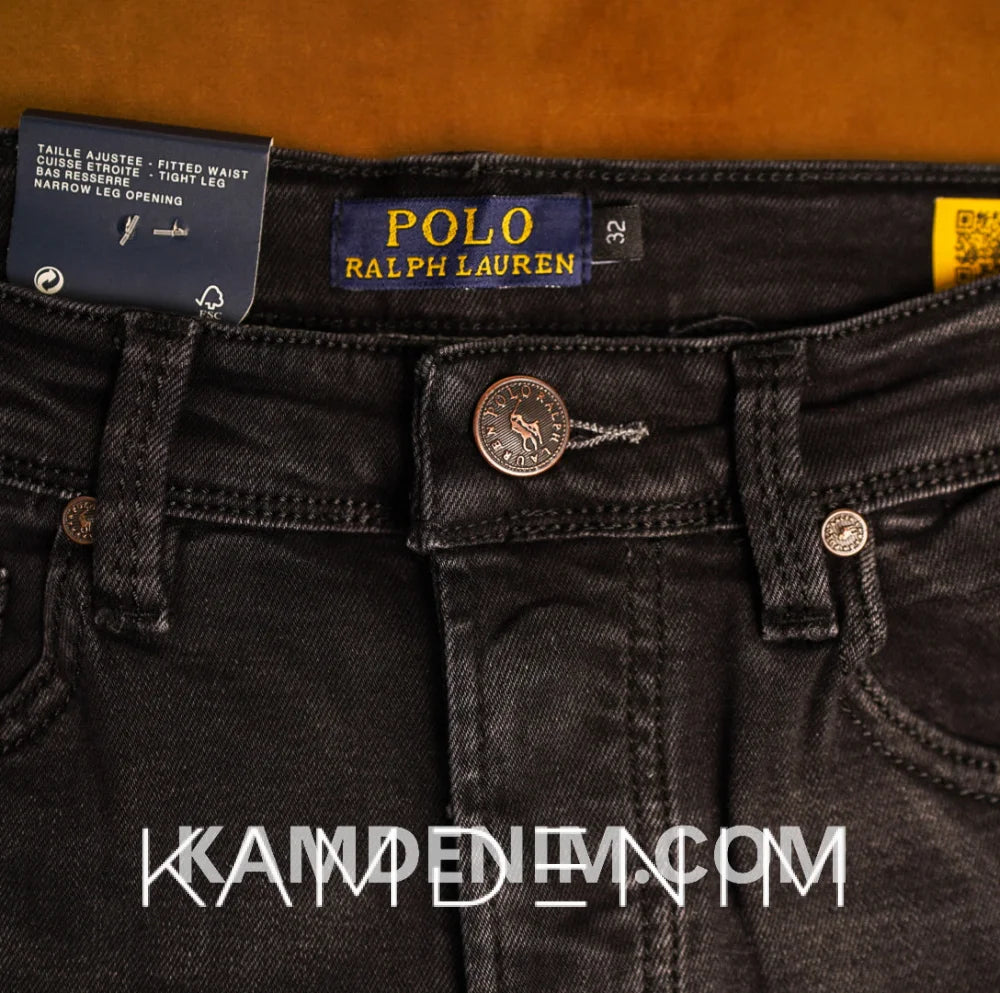 Jeans Rl Gris Noir 4098 Coupe Normale