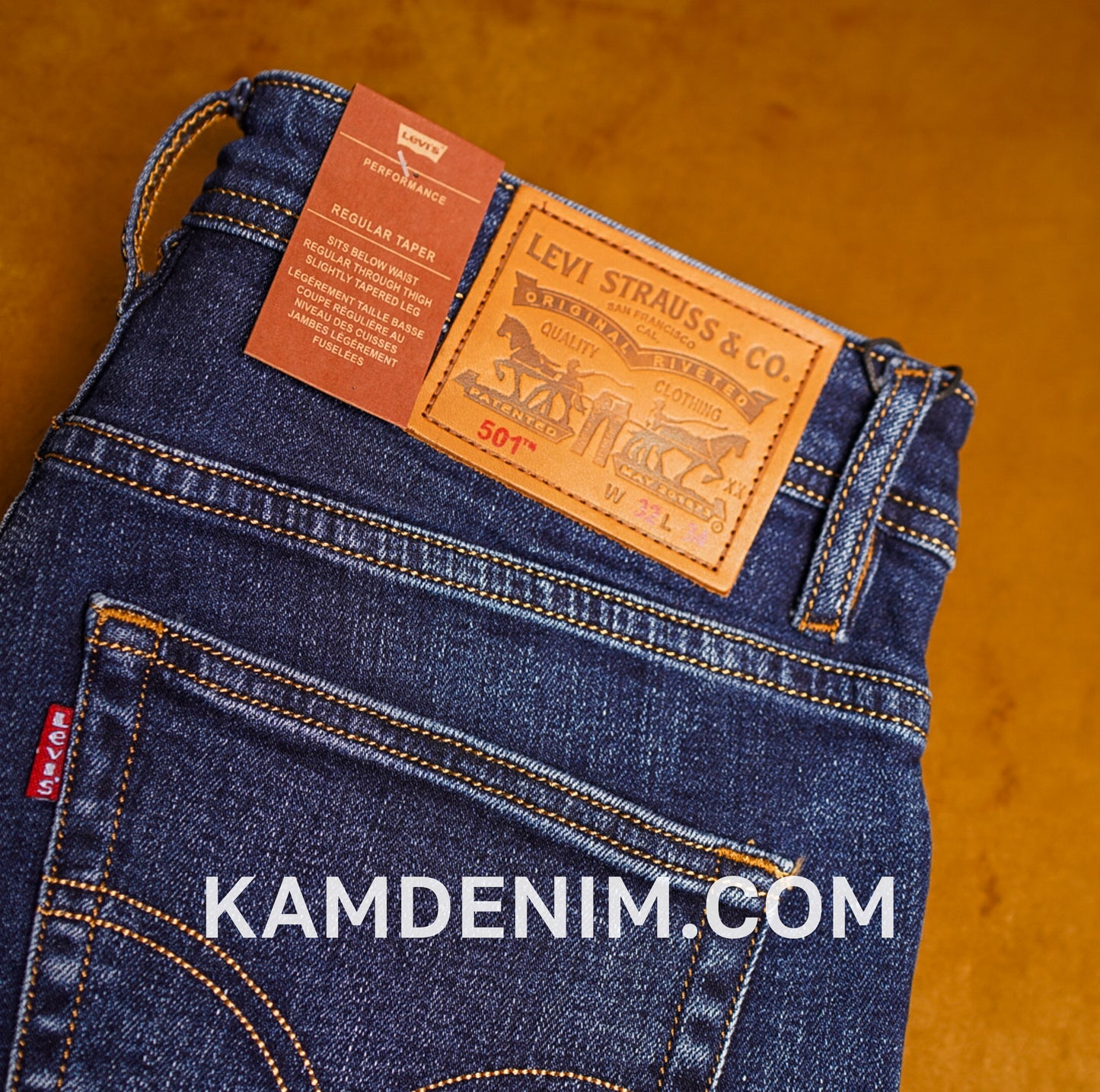 Jeans LVS Bleu Jeans 4129 Coupe Normale