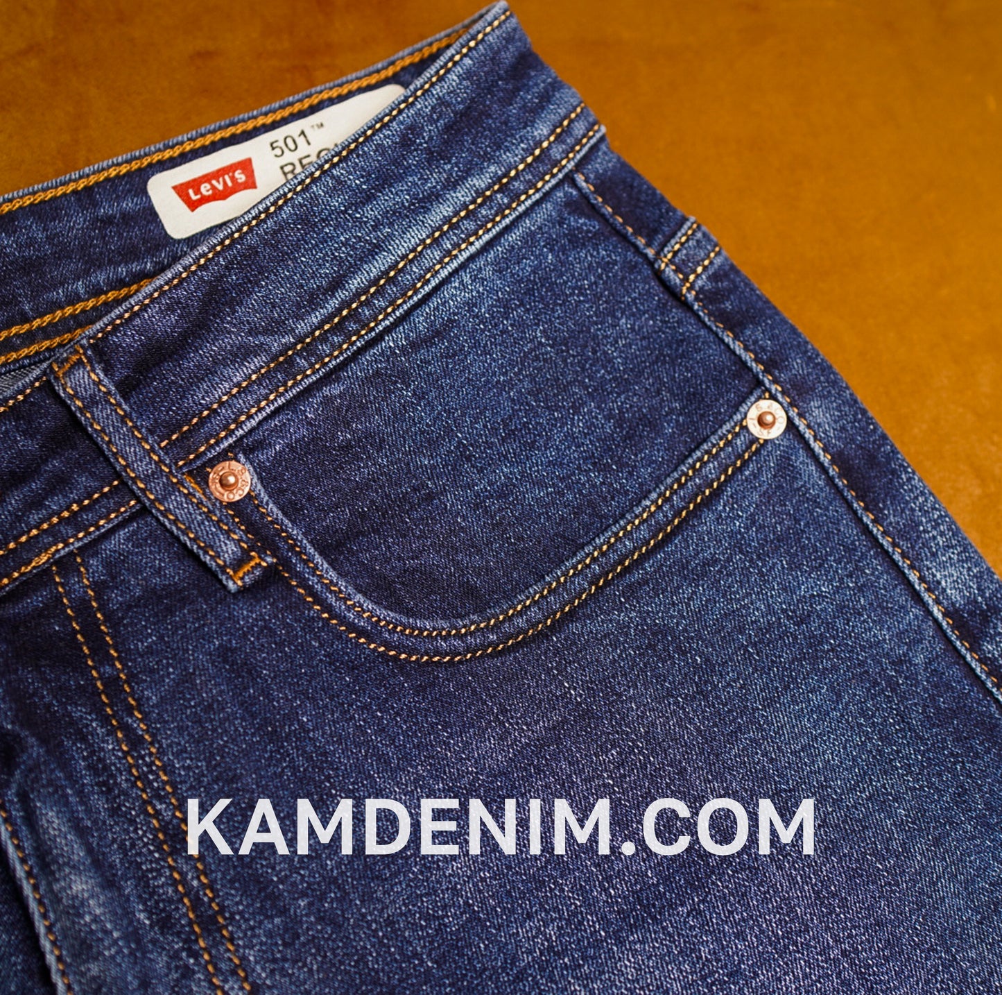 Jeans LVS Bleu Jeans 4129 Coupe Normale