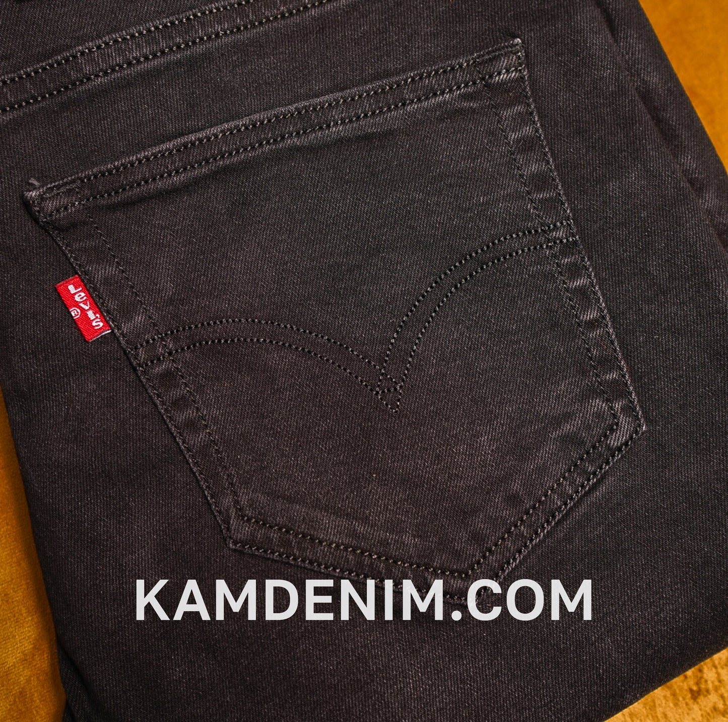 Jeans LVS Gris Noir 4089 Coupe Normale