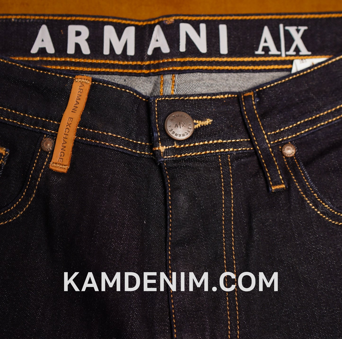 Jeans ARM Bleu Noir Sabler 4135 Coupe Normale