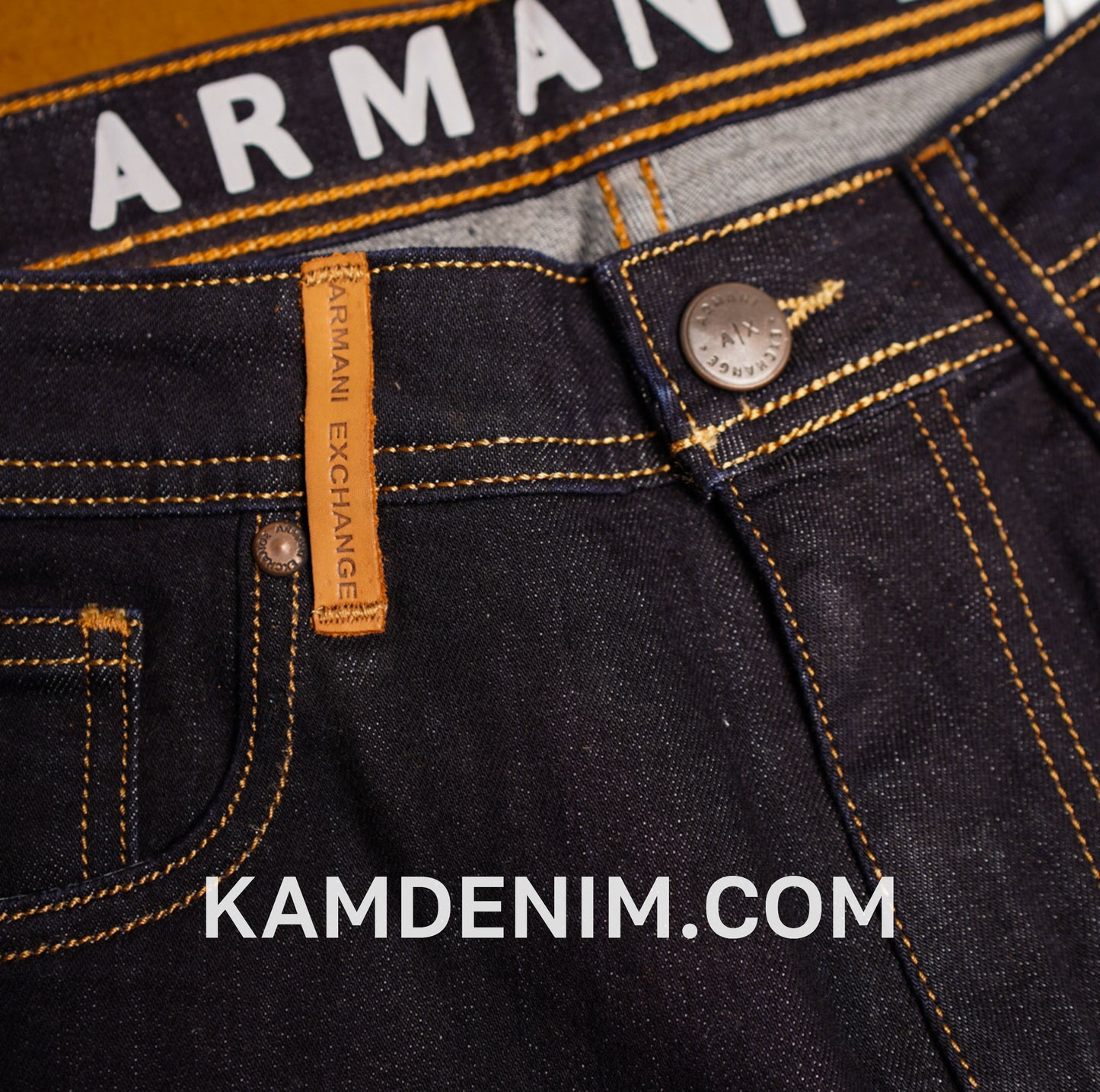 Jeans ARM Bleu Noir Sabler 4135 Coupe Normale