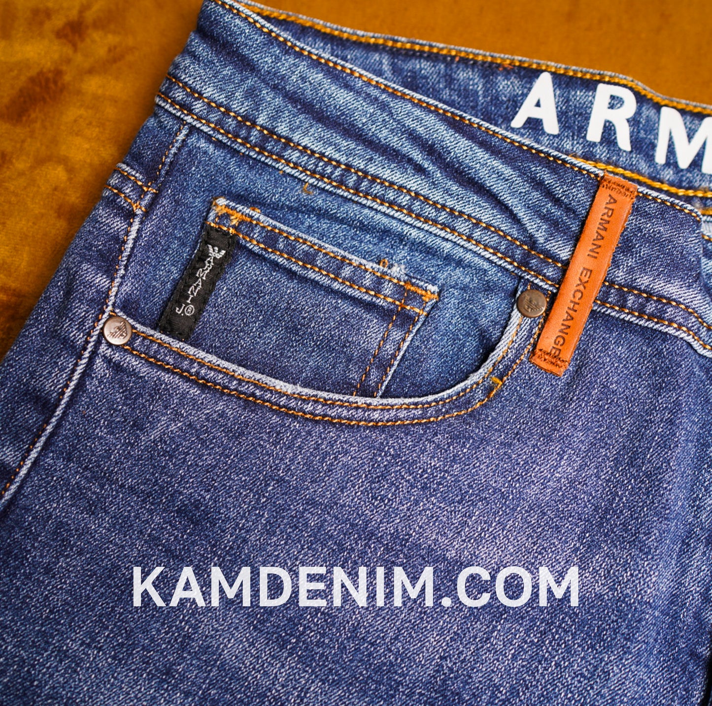 Jeans ARM Bleu Delaver 4136 Coupe Normale