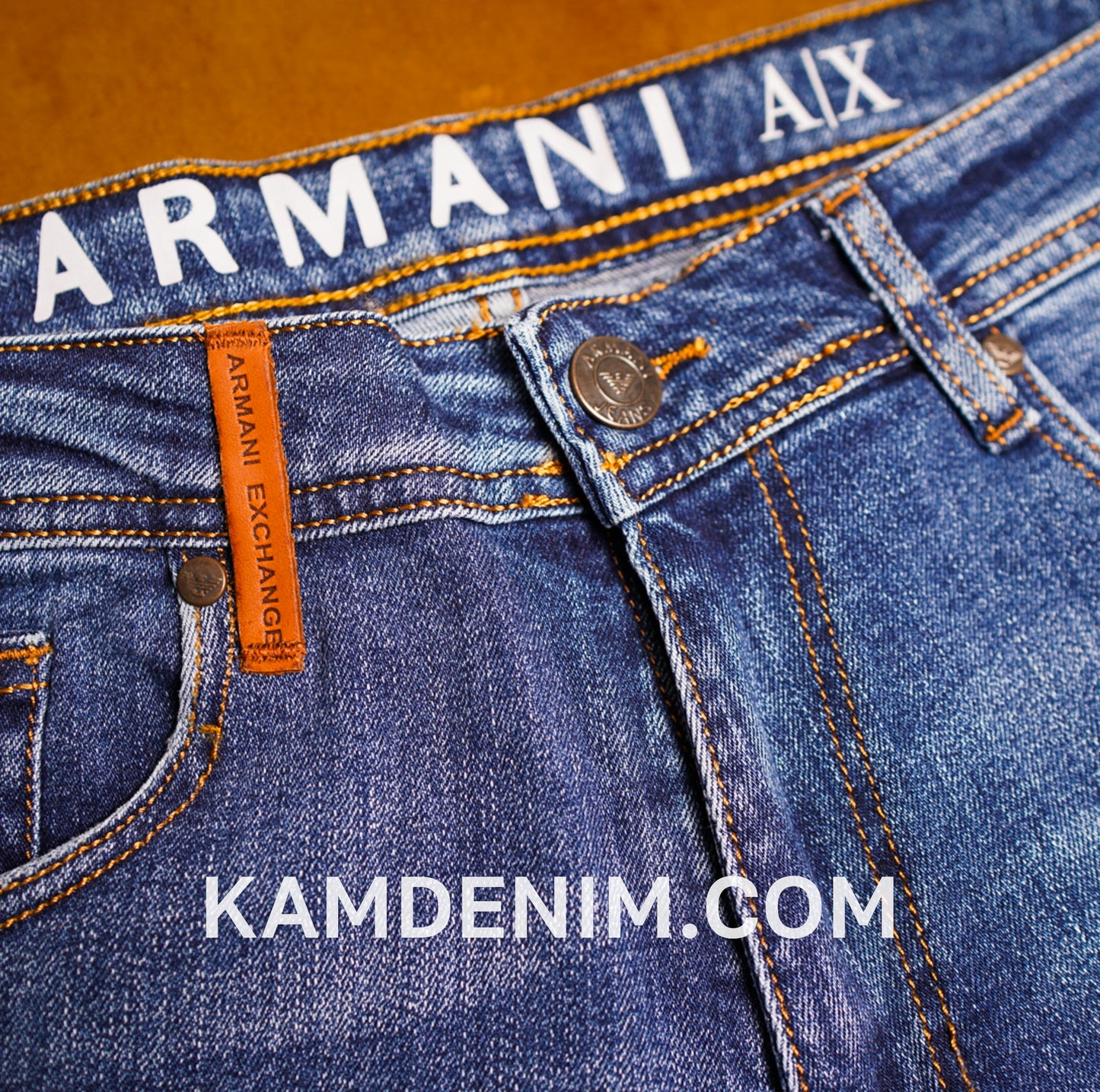 Jeans ARM Bleu Delaver 4136 Coupe Normale