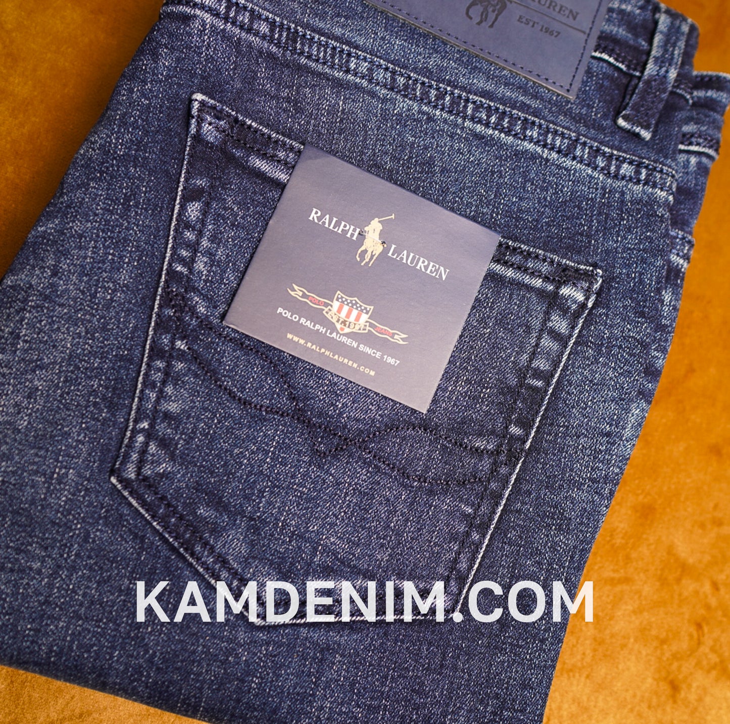 Jeans RL Bleu Petrol 4132 Coupe Normale