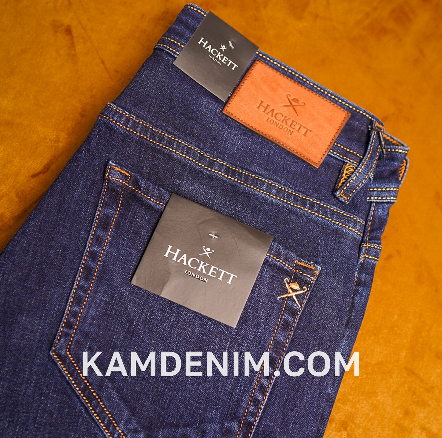 Jeans HCT Bleu Marine 4139 Coupe Normale