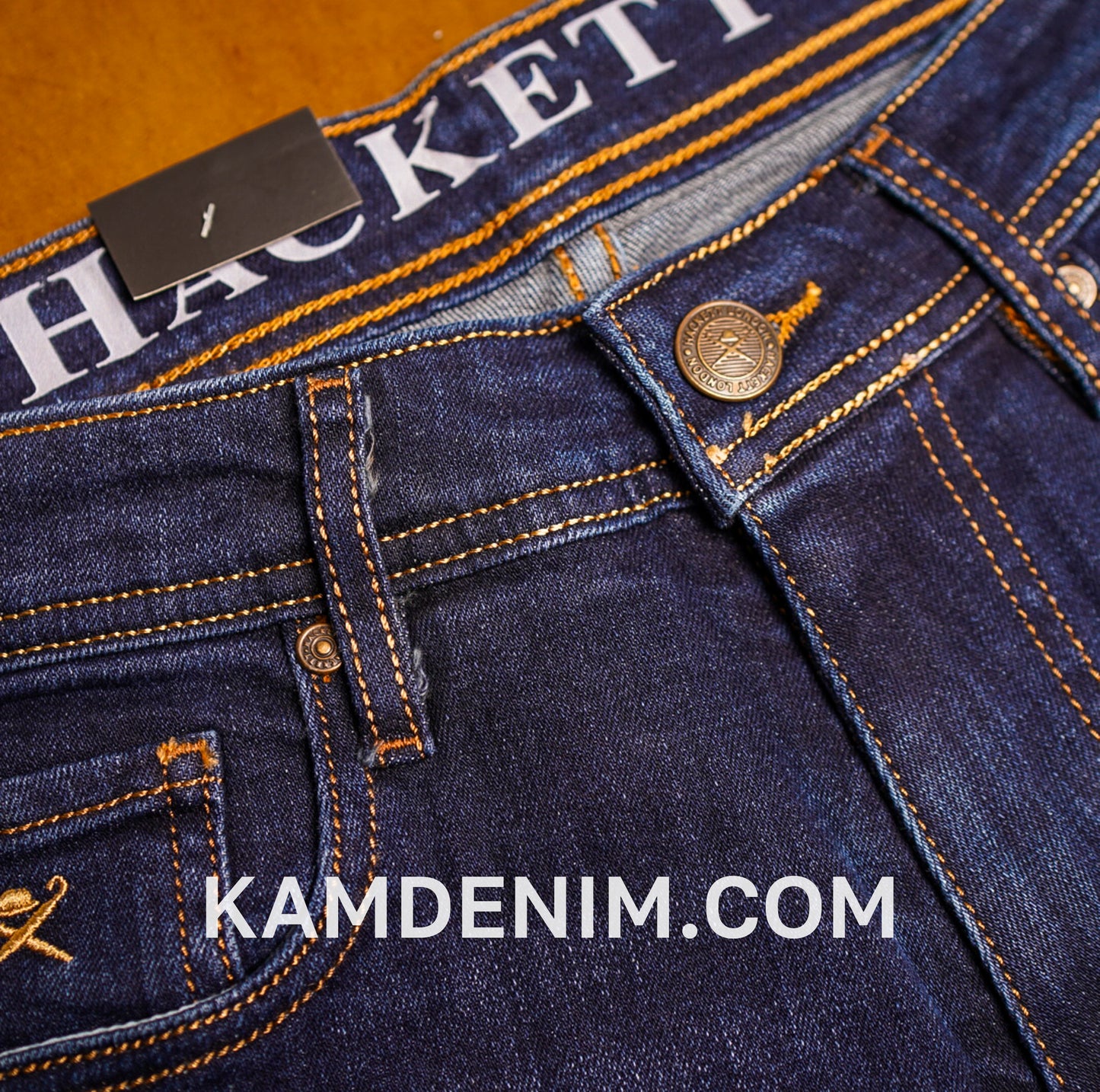 Jeans HCT Bleu Marine 4139 Coupe Normale