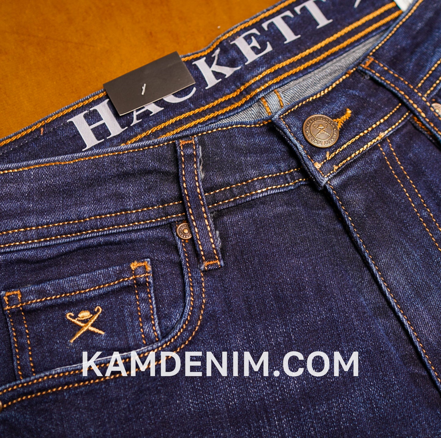 Jeans HCT Bleu Marine 4139 Coupe Normale