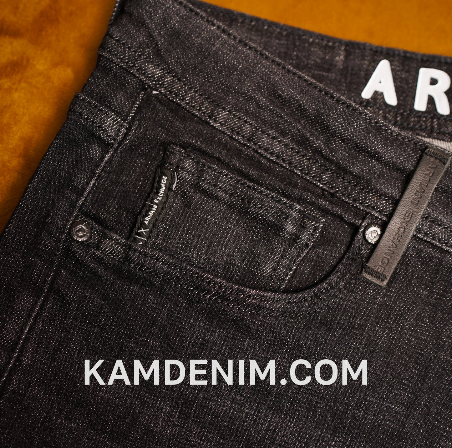 Jeans ARM Gris Foncer Sabler 4137 Coupe Normale