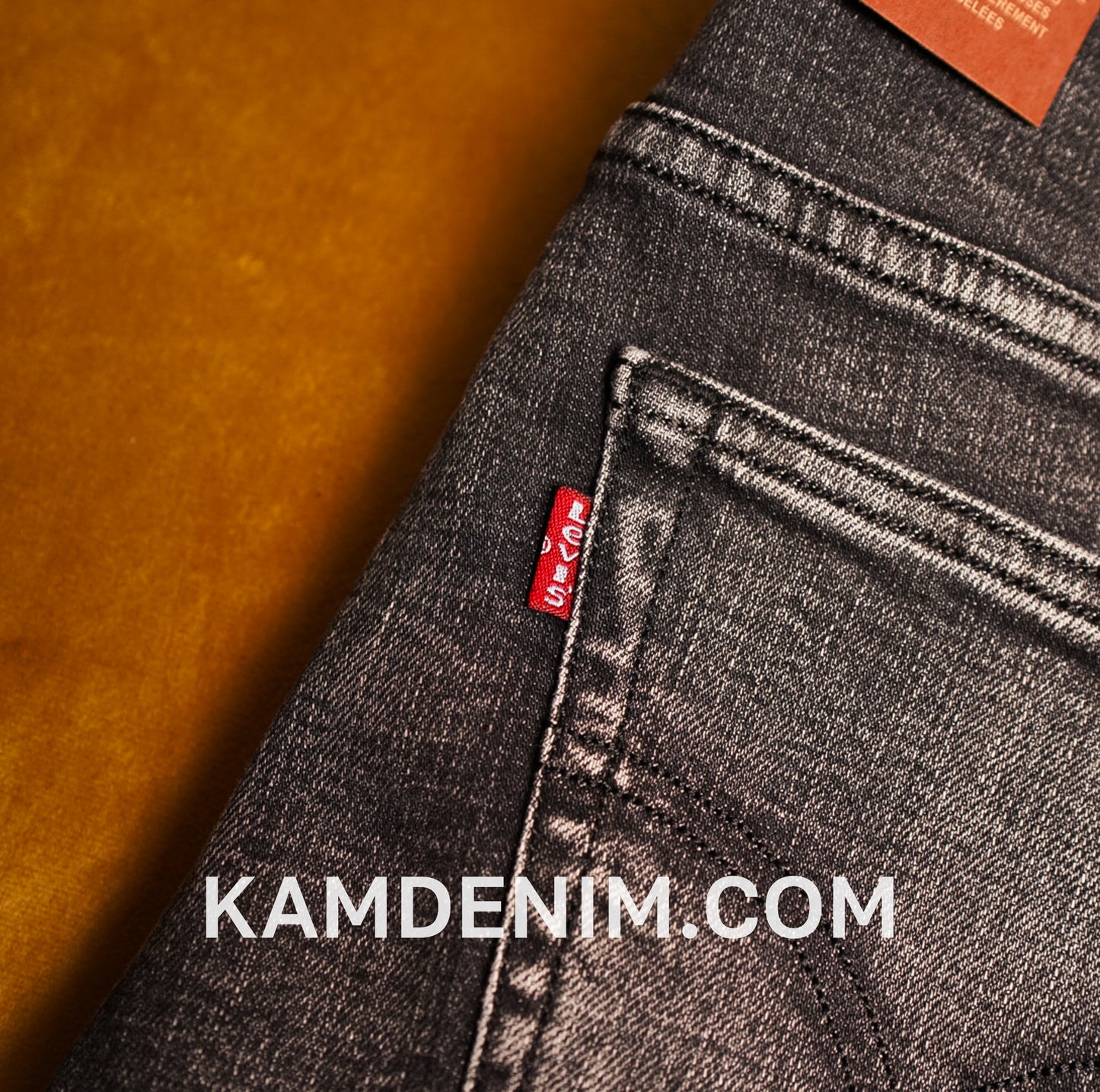 Jeans LVS Gris Racler 4127 Coupe Normale