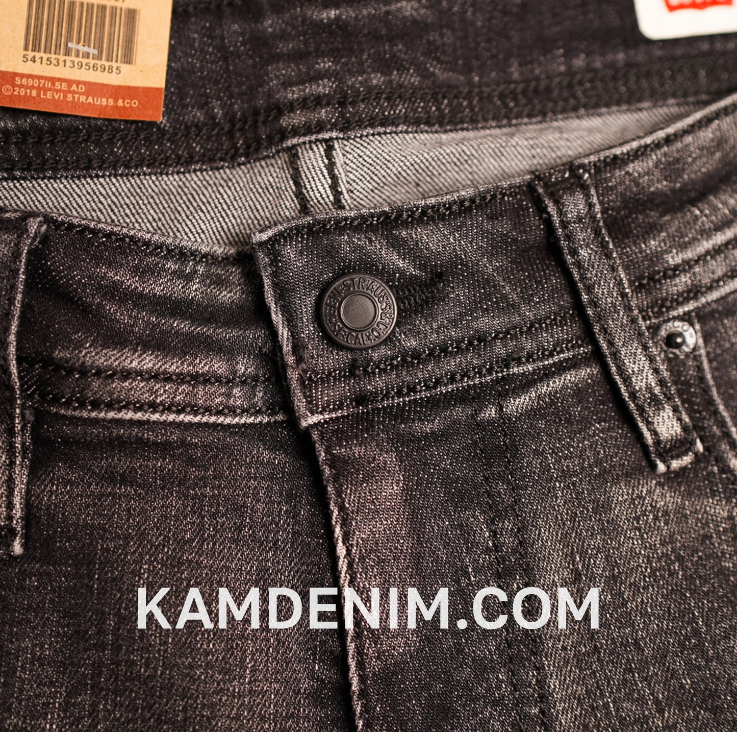 Jeans LVS Gris Racler 4127 Coupe Normale