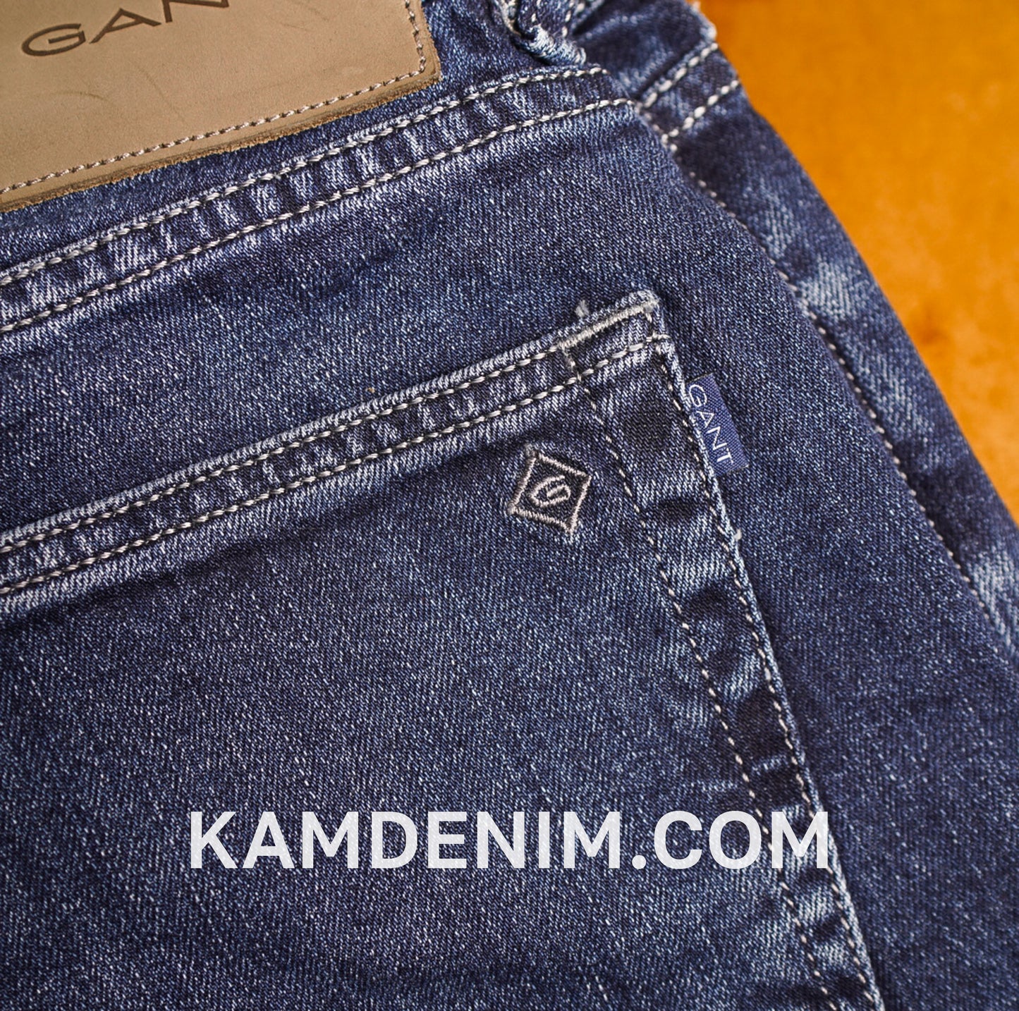 Jeans GNT Bleu Petrol 4110 Coupe Normale