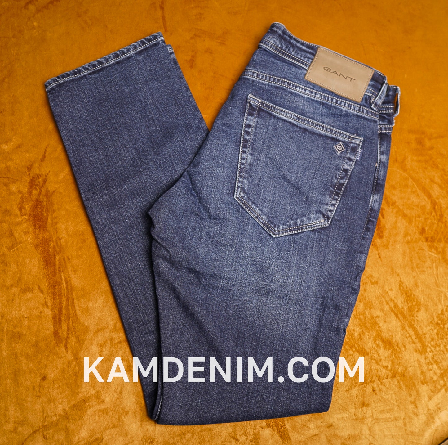 Jeans GNT Bleu Petrol 4110 Coupe Normale