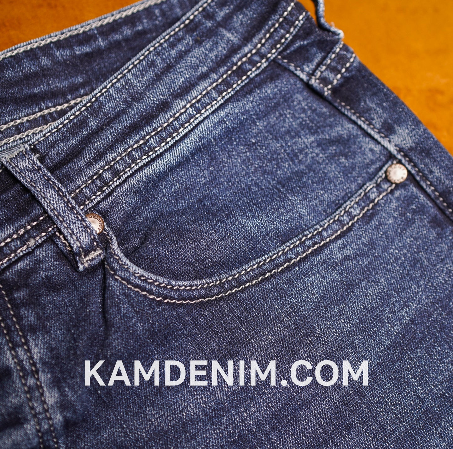 Jeans GNT Bleu Petrol 4110 Coupe Normale