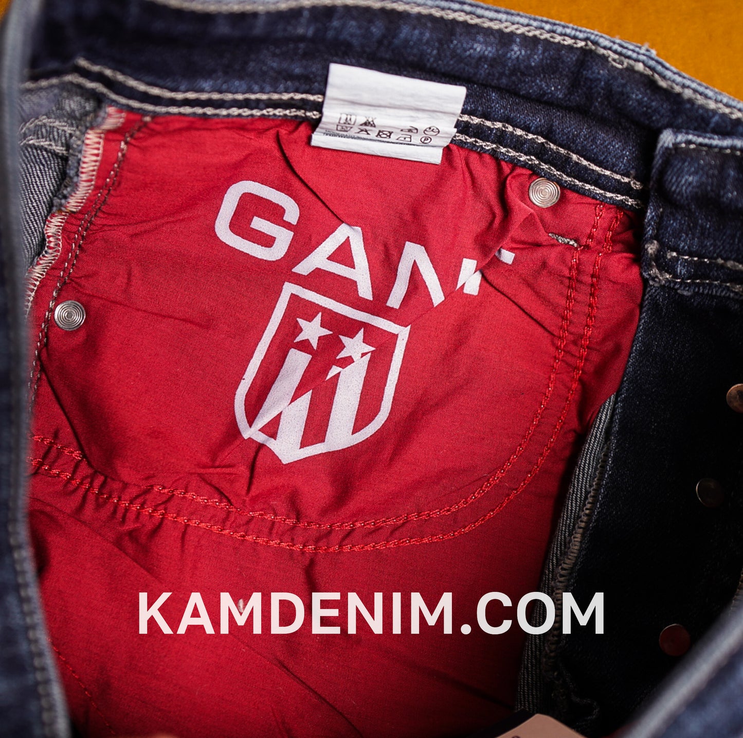 Jeans GNT Bleu Petrol 4110 Coupe Normale