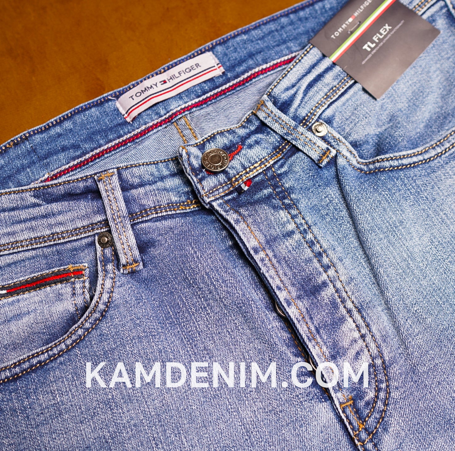 Jeans TM Bleu Ciel DLV 4141 Coupe Normale