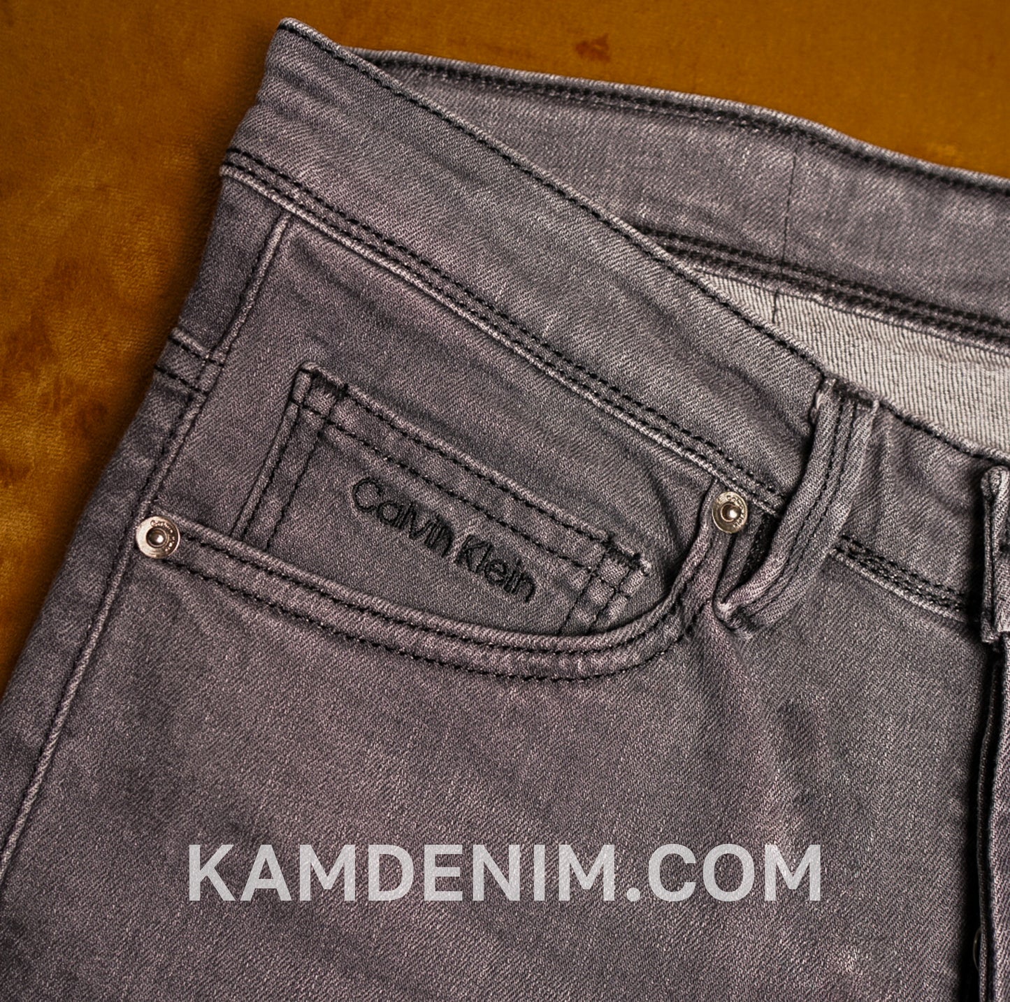 Jeans CK Gris DLV 4145 Coupe Normale