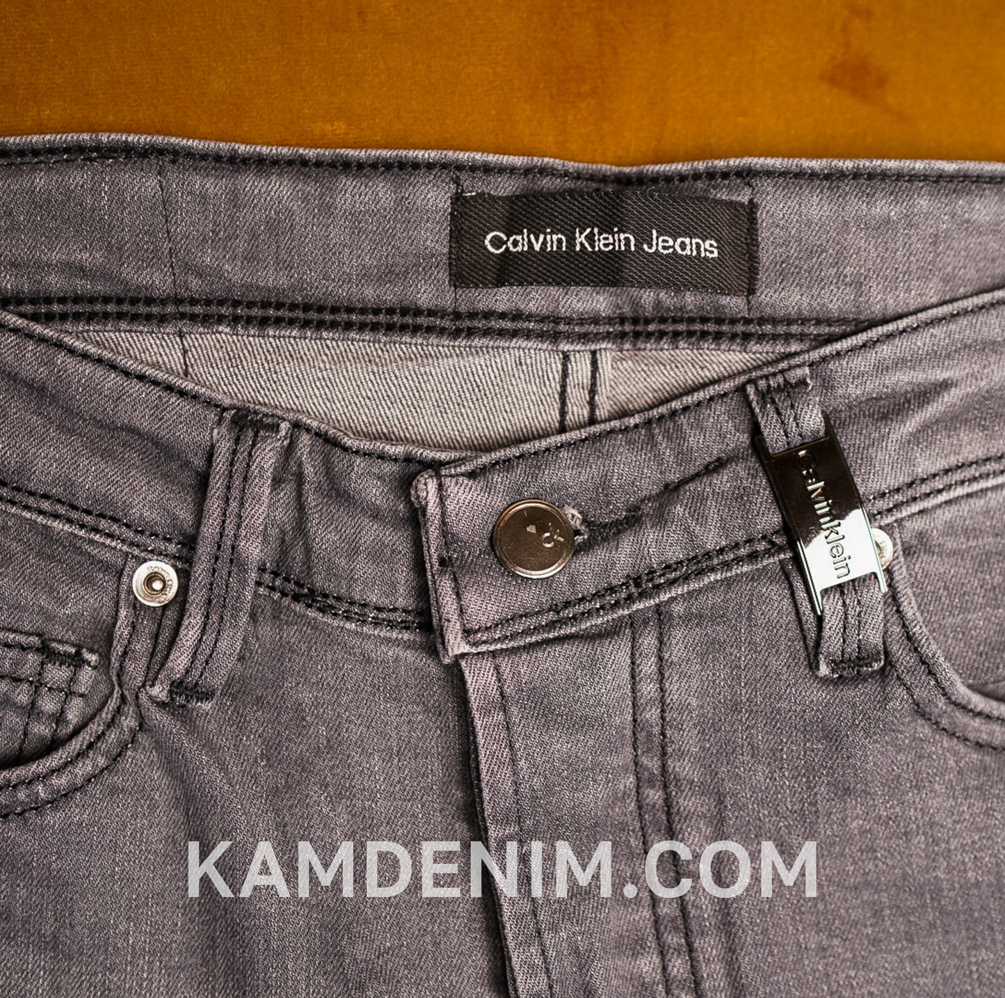 Jeans CK Gris DLV 4145 Coupe Normale