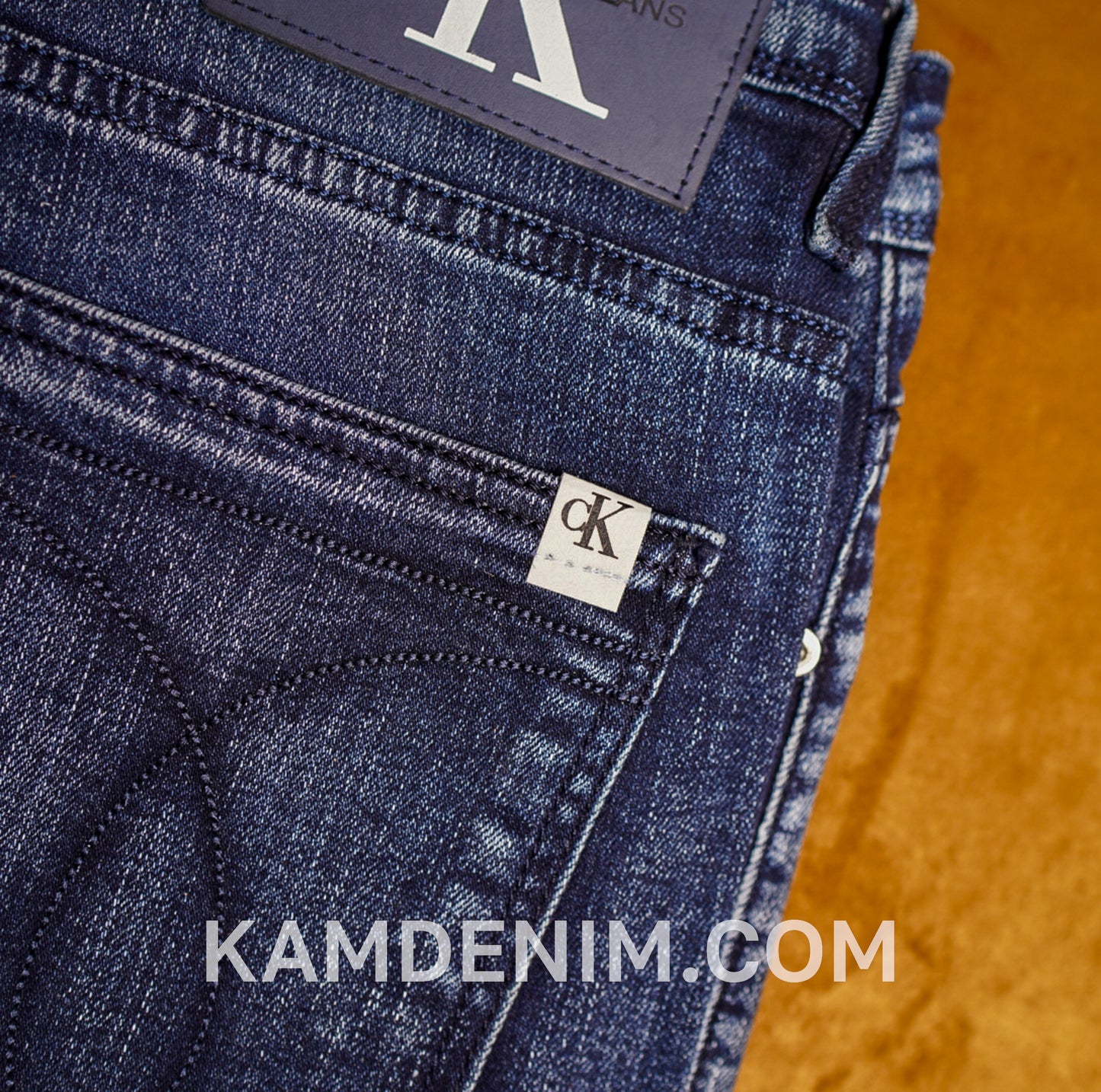 Jeans CK Bleu Petrol 4143 Coupe Normale