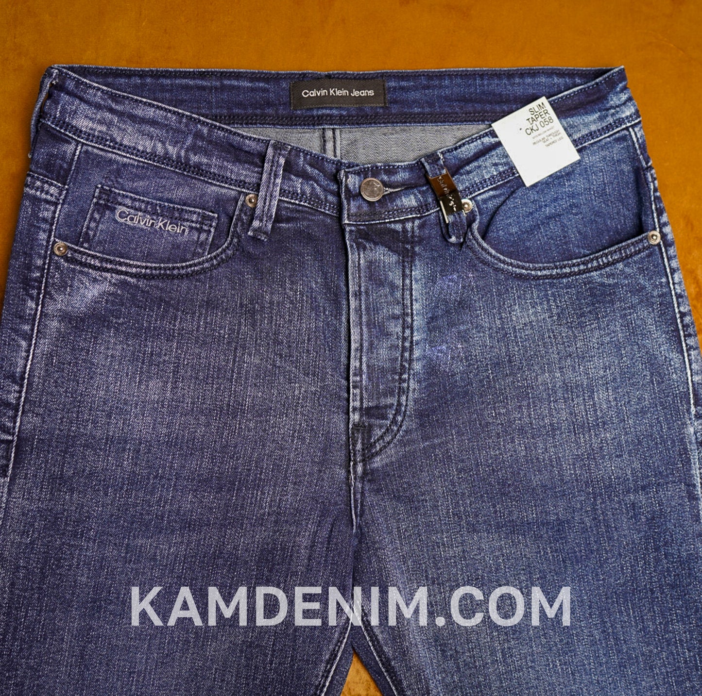 Jeans CK Bleu Petrol 4143 Coupe Normale