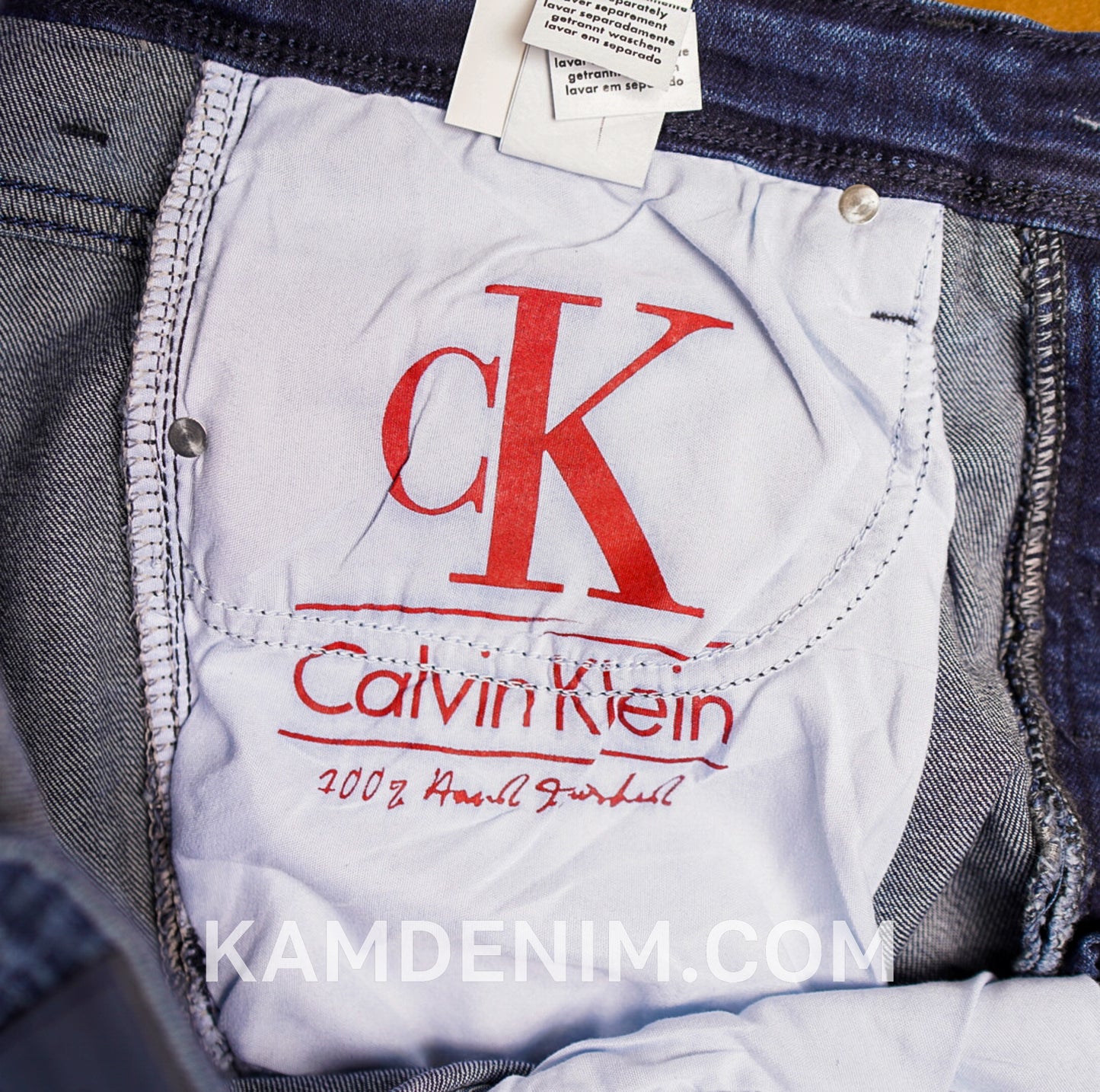 Jeans CK Bleu Petrol 4143 Coupe Normale