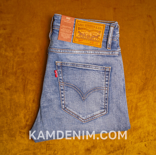 Jeans LVS Bleu Delaver 4150 Coupe Normale