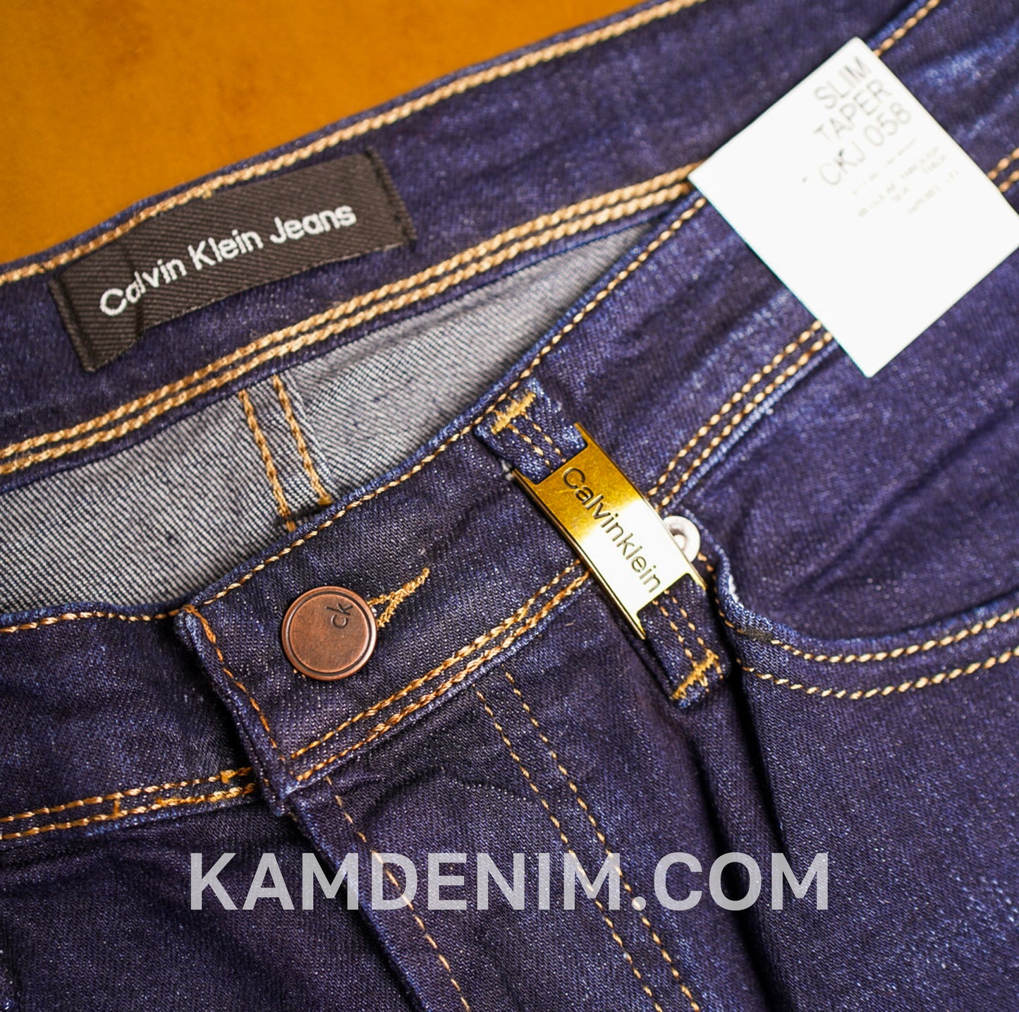 Jeans CK Bleu Marine 4146 Coupe Normale