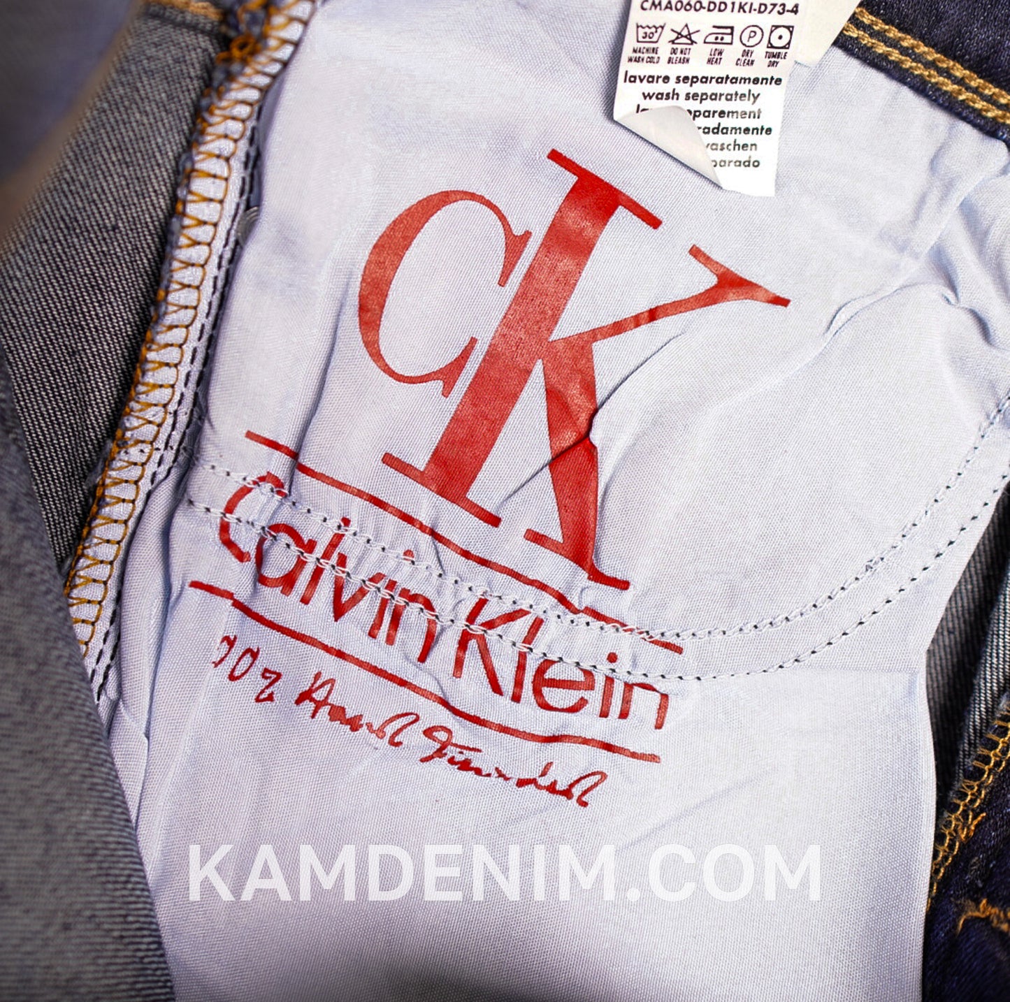 Jeans CK Bleu Marine 4146 Coupe Normale