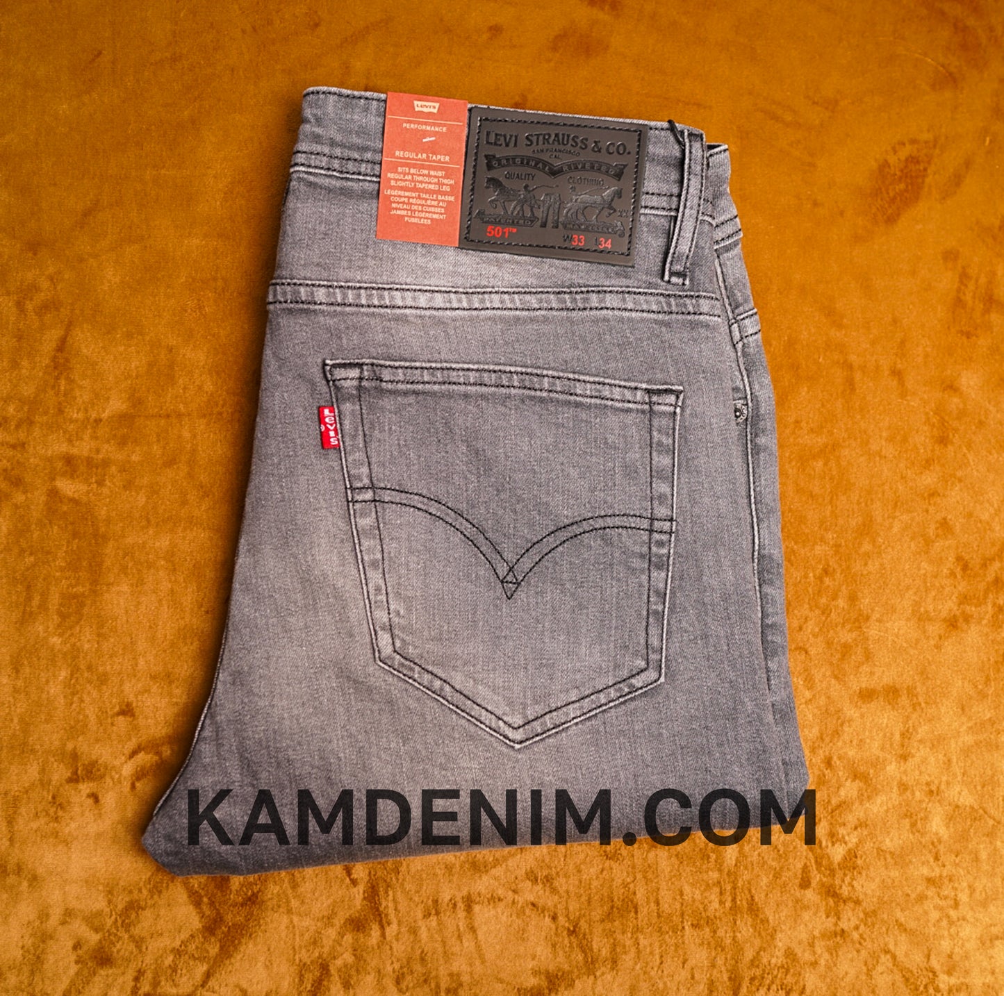 Jeans LVS Gris Clair 4155 Coupe Normale