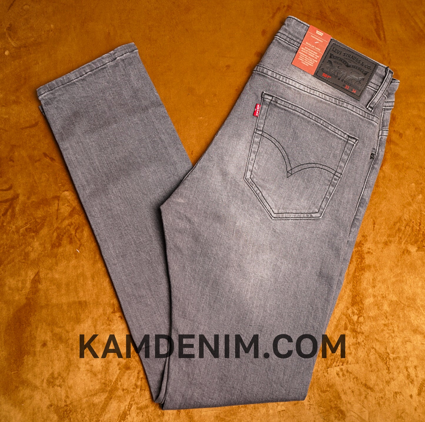 Jeans LVS Gris Clair 4155 Coupe Normale
