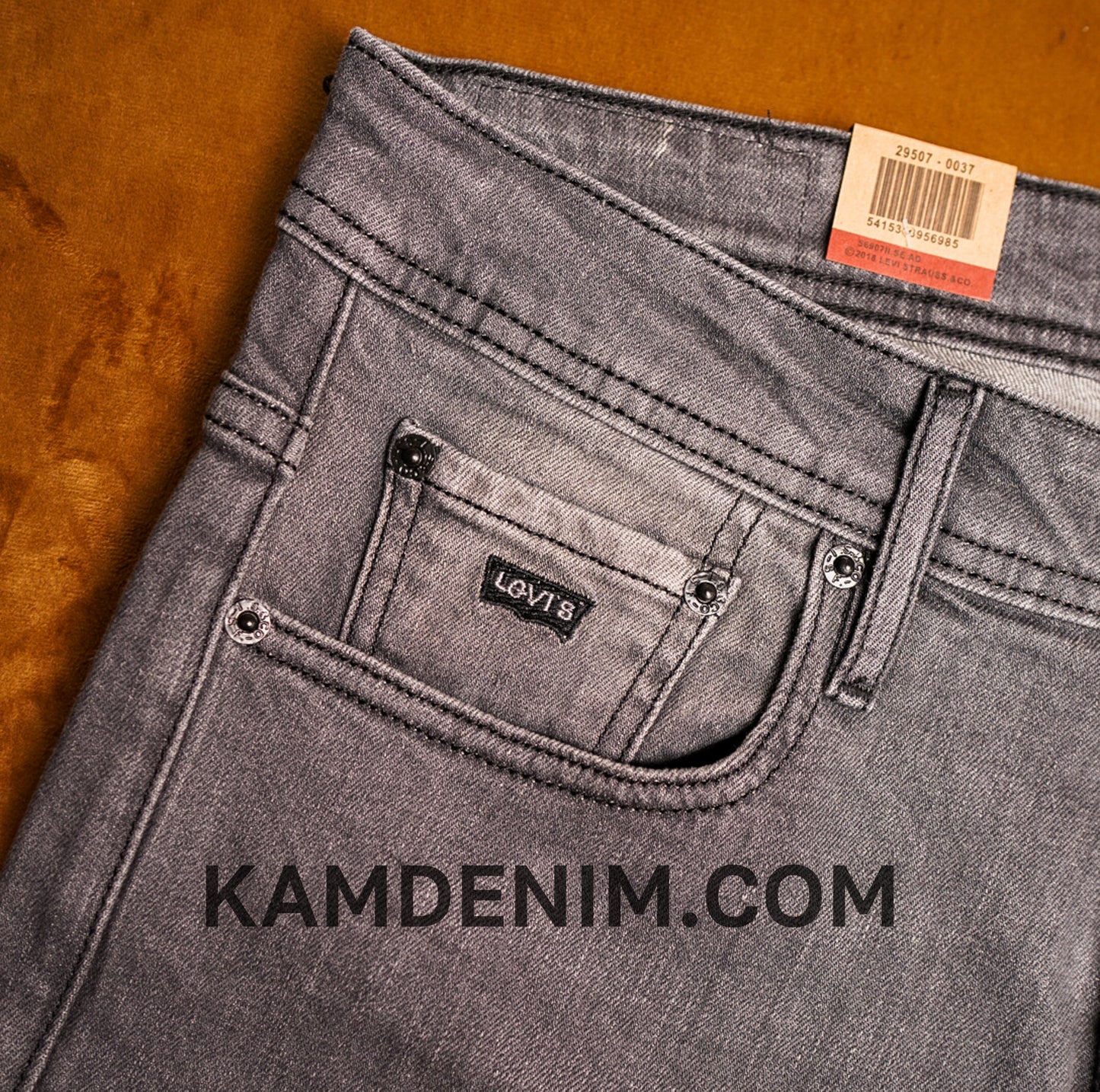 Jeans LVS Gris Clair 4155 Coupe Normale