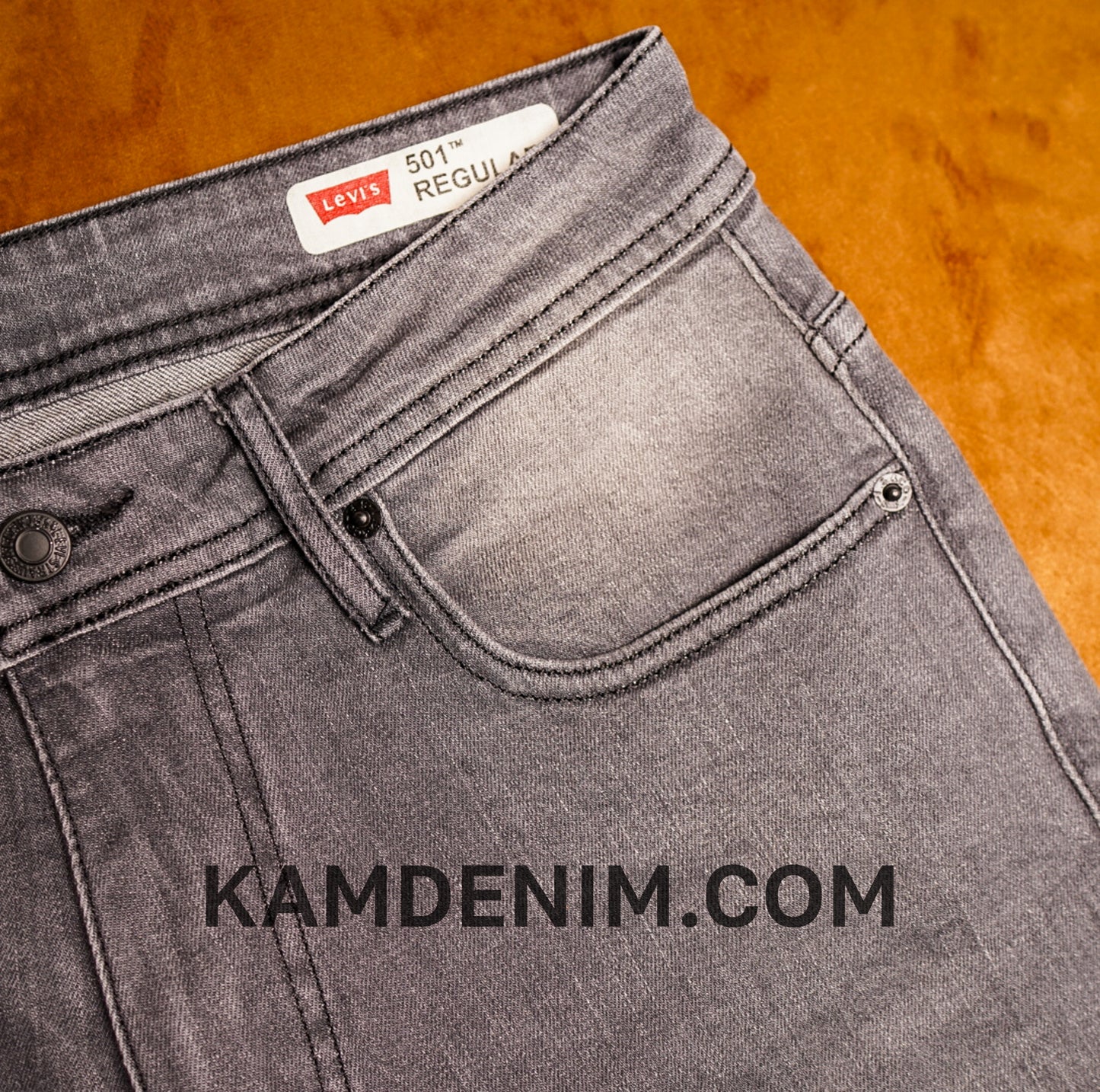 Jeans LVS Gris Clair 4155 Coupe Normale