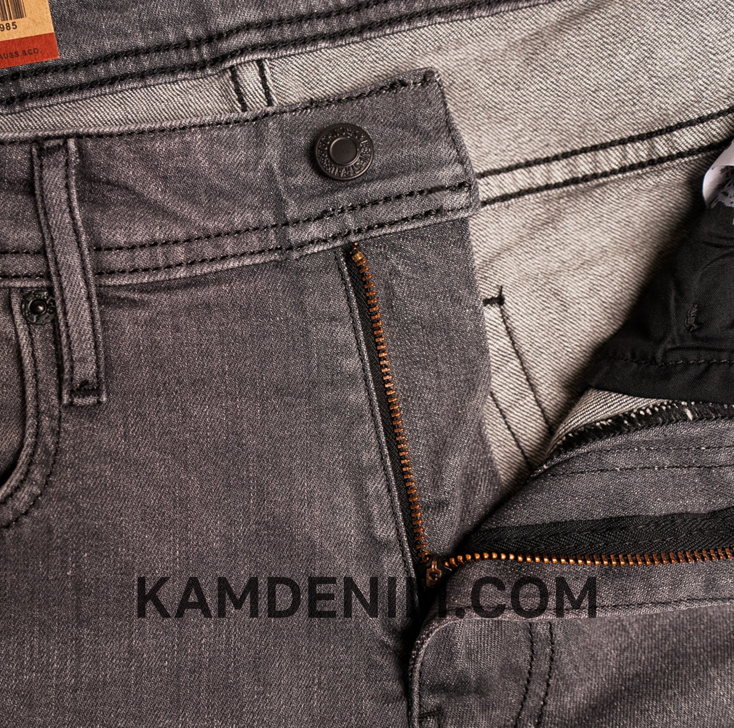 Jeans LVS Gris Clair 4155 Coupe Normale