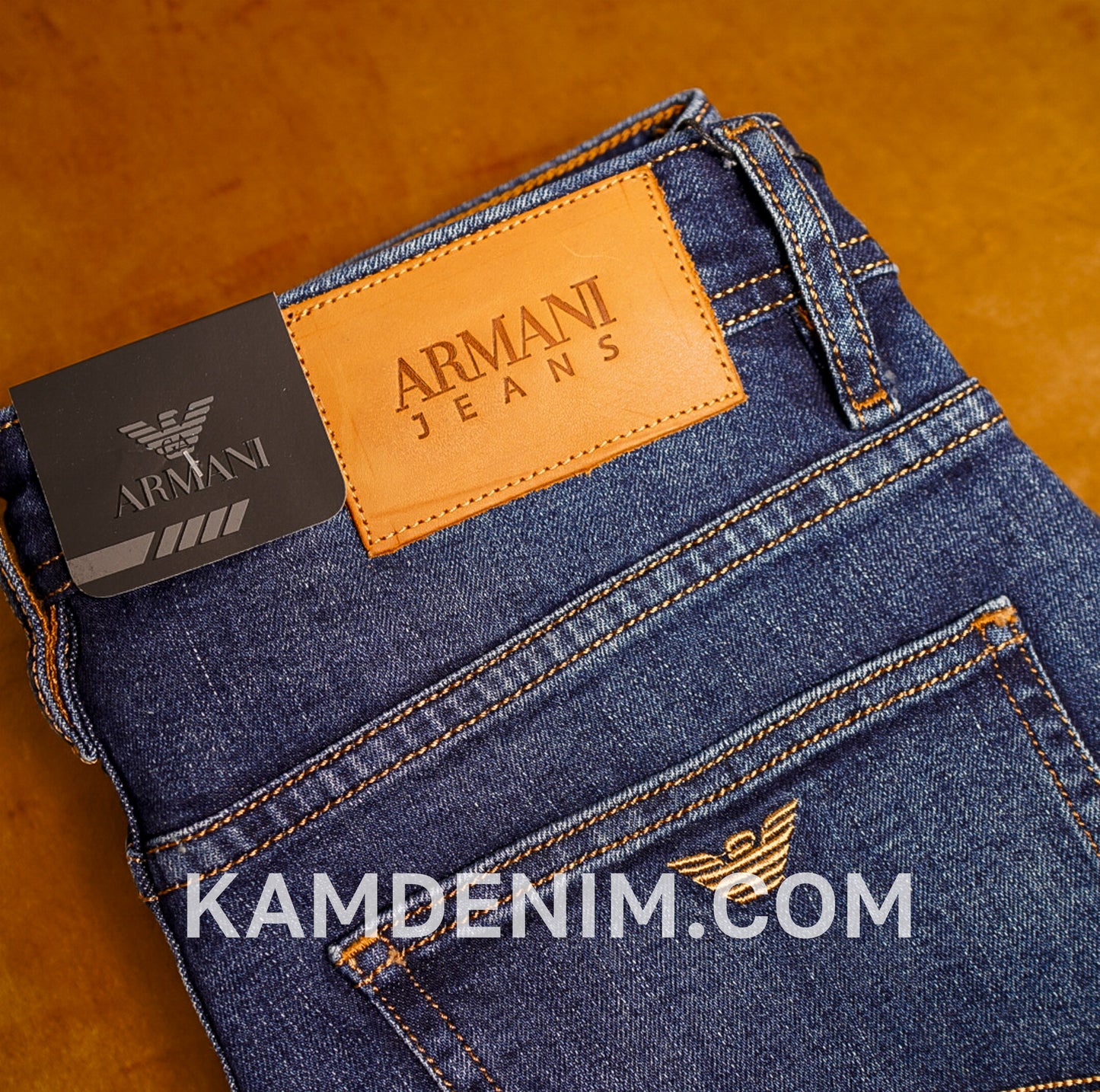 Jeans ARM Bleu Marine 4133 Coupe Normale