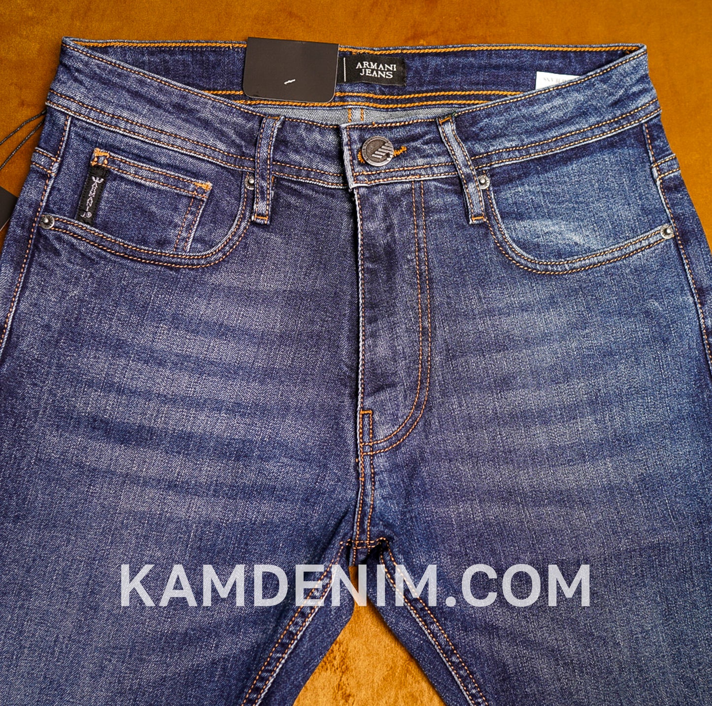 Jeans ARM Bleu Marine 4133 Coupe Normale